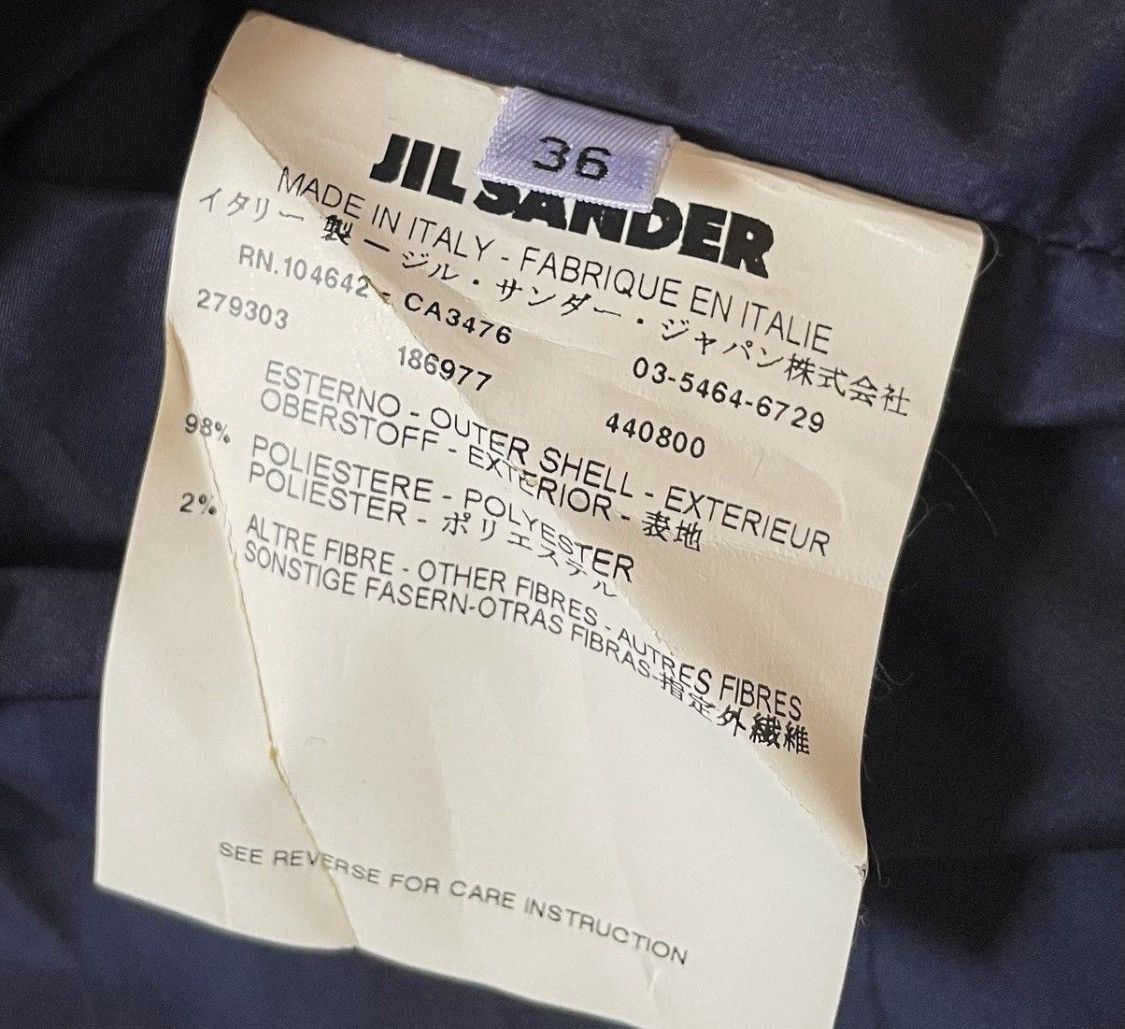Jil Sander Vintage jil sander coated zip outer Size US S / EU 44-46 / 1 - 4 Thumbnail