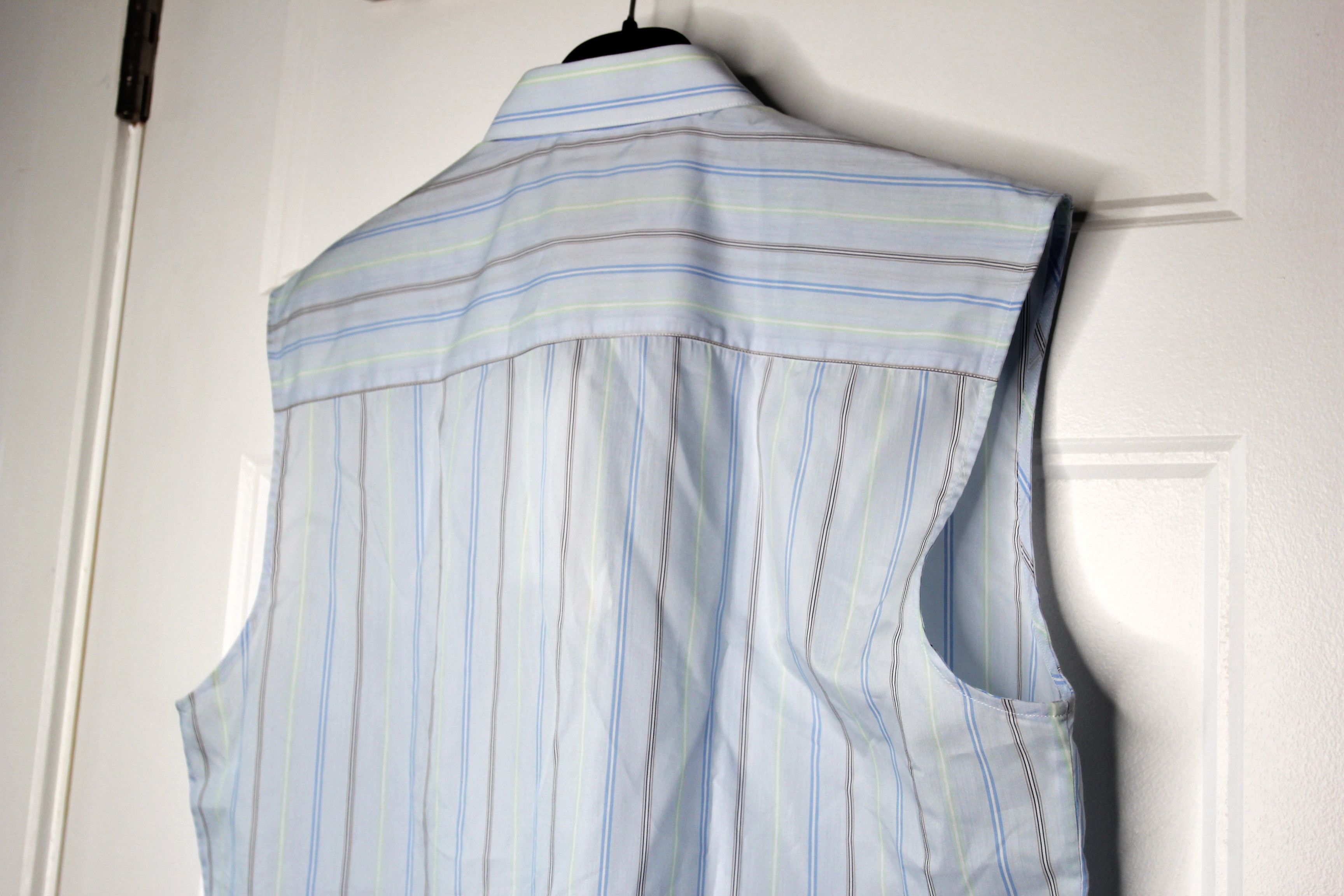 Ernest W. Baker BNWT SS23 ERNEST W. BAKER STRIPED SLEEVELESS SHIRT 46 Size US S / EU 44-46 / 1 - 6 Thumbnail