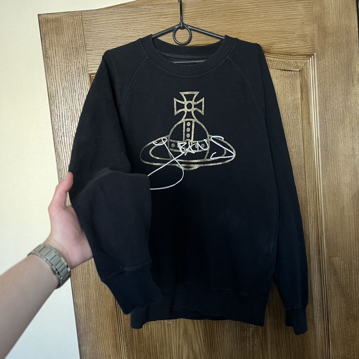 Vivienne Westwood Vivienne westwood Sweatshirt big logo Size US S / EU 44-46 / 1 - 2 Thumbnail