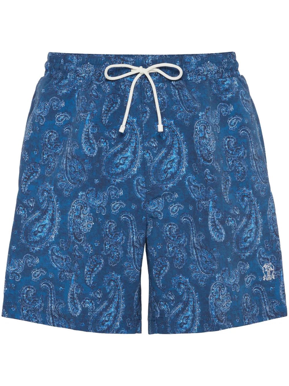 Brunello Cucinelli o1la1rc1a0425 Bathing Suit in Cobalt Blue Size US 32 / EU 48 - 1 Thumbnail
