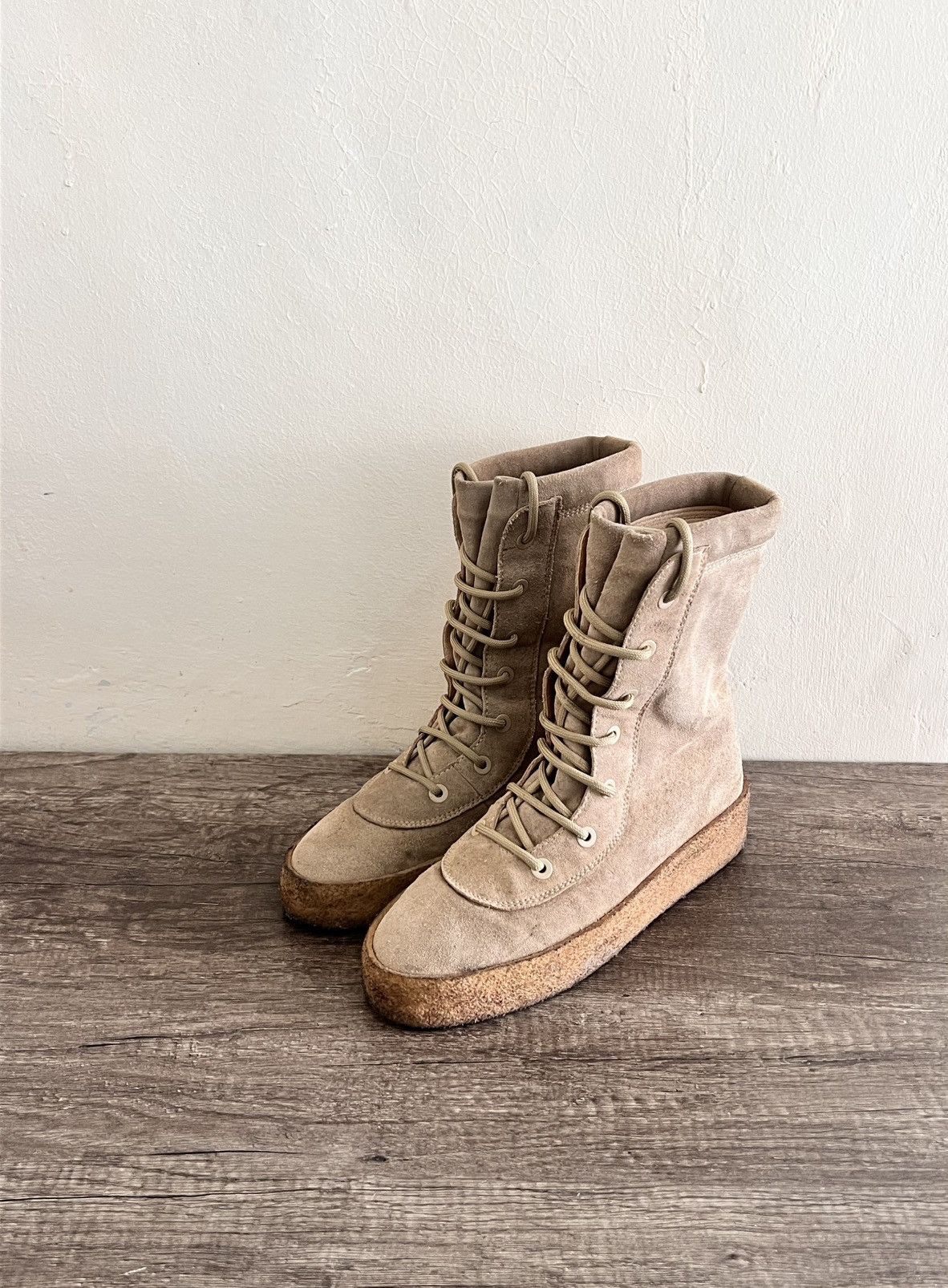 Kanye West Season 2 Suede Crepe Boots Size US 10 / EU 43 - 3 Thumbnail