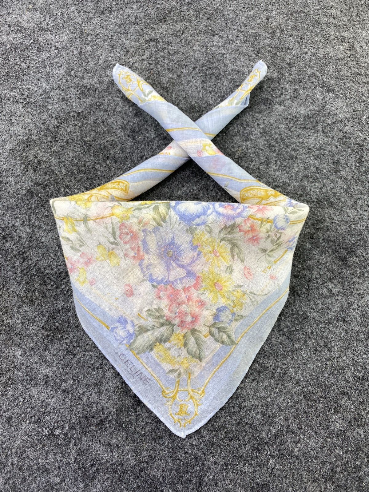 Celine handkerchief bandana neckerchief-B306