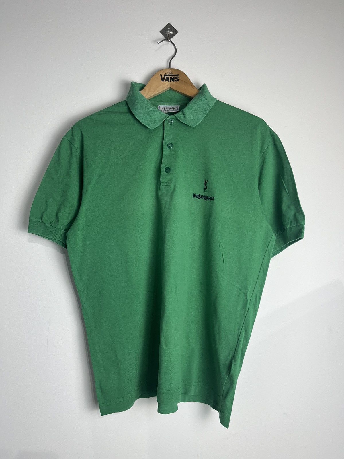 Designer × Yves Saint Laurent YvesSaintLaurent YSL Polos Embroidary Mini Logo Size US XL / EU 56 / 4 - 2 Thumbnail
