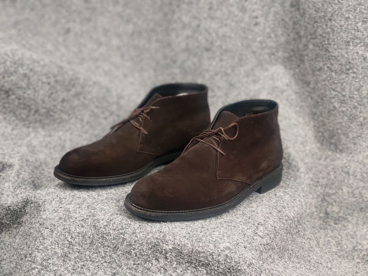 J.M. Weston J. M. Weston France Brown Suede Miles Chukka Desert Boots Size US 10 / EU 43 - 7 Thumbnail