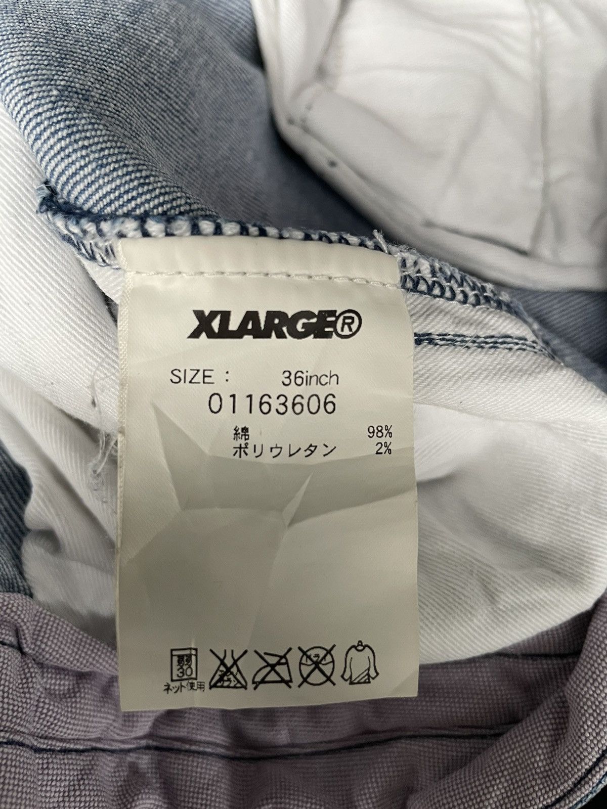 Vintage × Xlarge Vintage XLarge Denim Pants Size US 34 / EU 50 - 15 Thumbnail