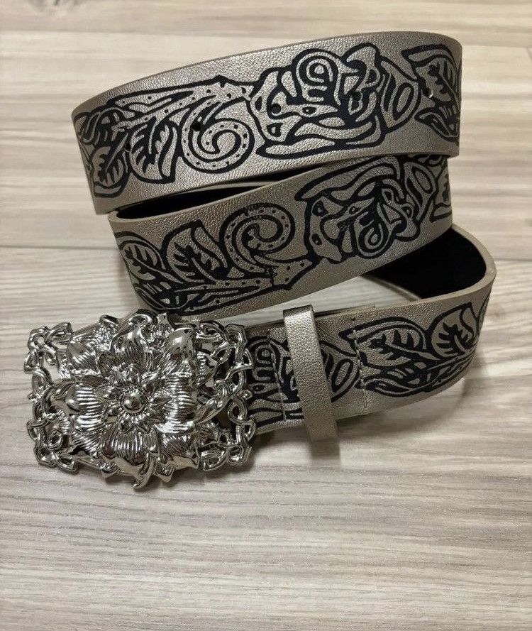 Japanese Brand Rose Buckle Belt Size ONE SIZE - 2 Thumbnail