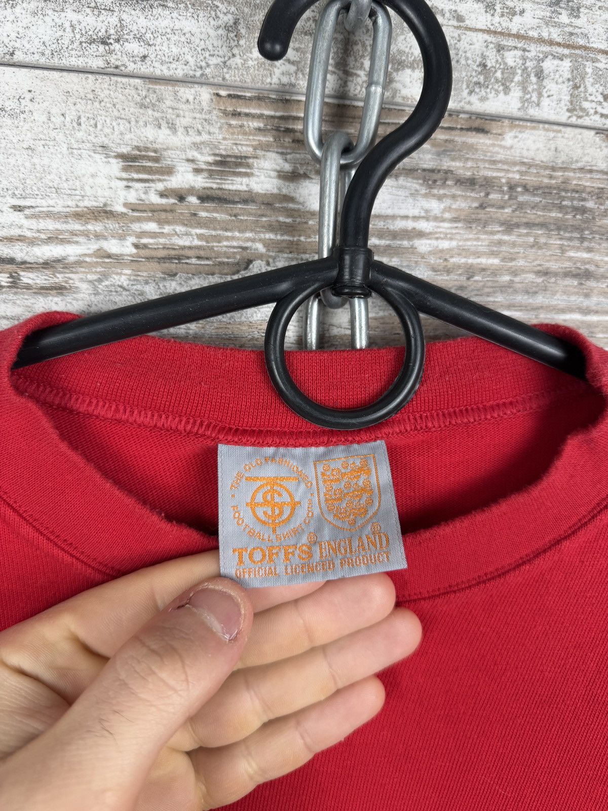 Vintage England National Team 1966 world cup sweatshirt long-sleeve Size US XL / EU 56 / 4 - 7 Thumbnail