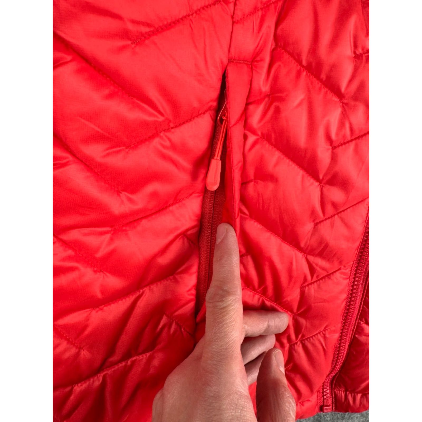 Jack Wolfskin Jack Wolfskin Jacket Women's Medium Red Puffer Down Zip Maxloft QMC Size M / US 6-8 / IT 42-44 - 5 Thumbnail
