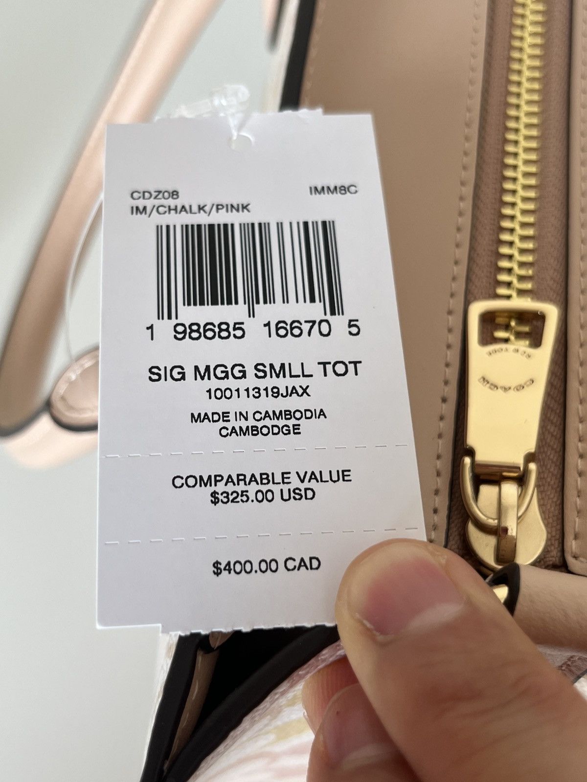 Coach Coach Maggie Small Tote Bag In Pretty Signature Canvas Size ONE SIZE - 5 Thumbnail
