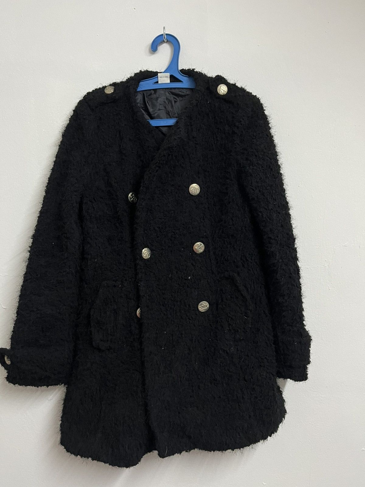 Seditionaries 💥True Vintage 90s MOHAIR PUNK Minx Fur Luxury-Look Size M / US 6-8 / IT 42-44 - 1 Thumbnail