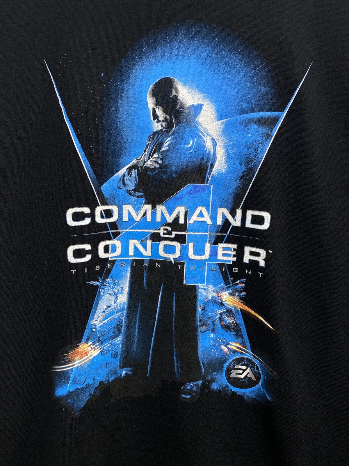 Playstation 🇺🇸 Vintage Command and Conquer Tiberian Twilight T-Shirt Rare Size US S / EU 44-46 / 1 - 4 Thumbnail