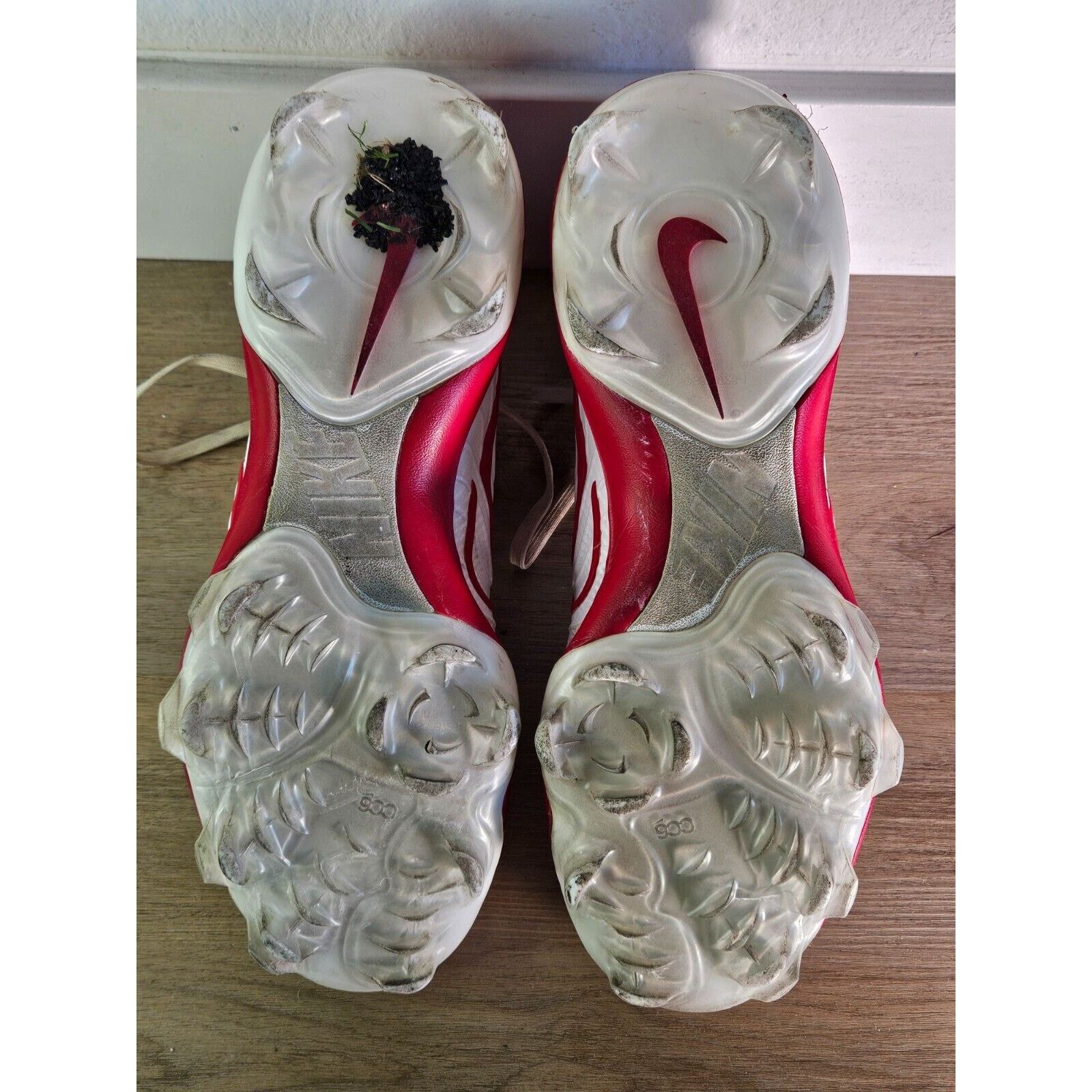 Nike Nike Alpha Menace Elite 2 Cleats White/Red Men’s Size 10 Size US 10 / EU 43 - 6 Thumbnail