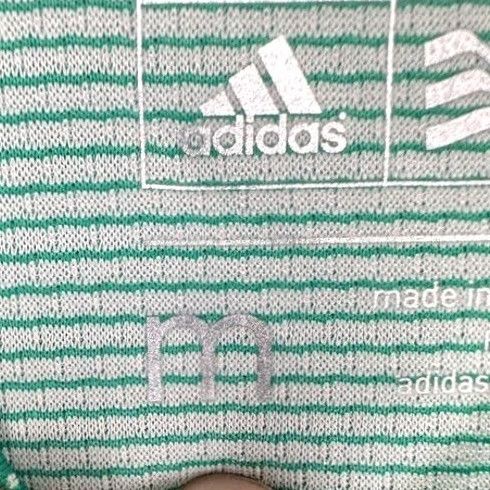 Adidas Adidas Womens Medium Green Dots Golf Athletic Rugby Short Sleeve Polo Shirt Logo Size M / US 6-8 / IT 42-44 - 5 Thumbnail