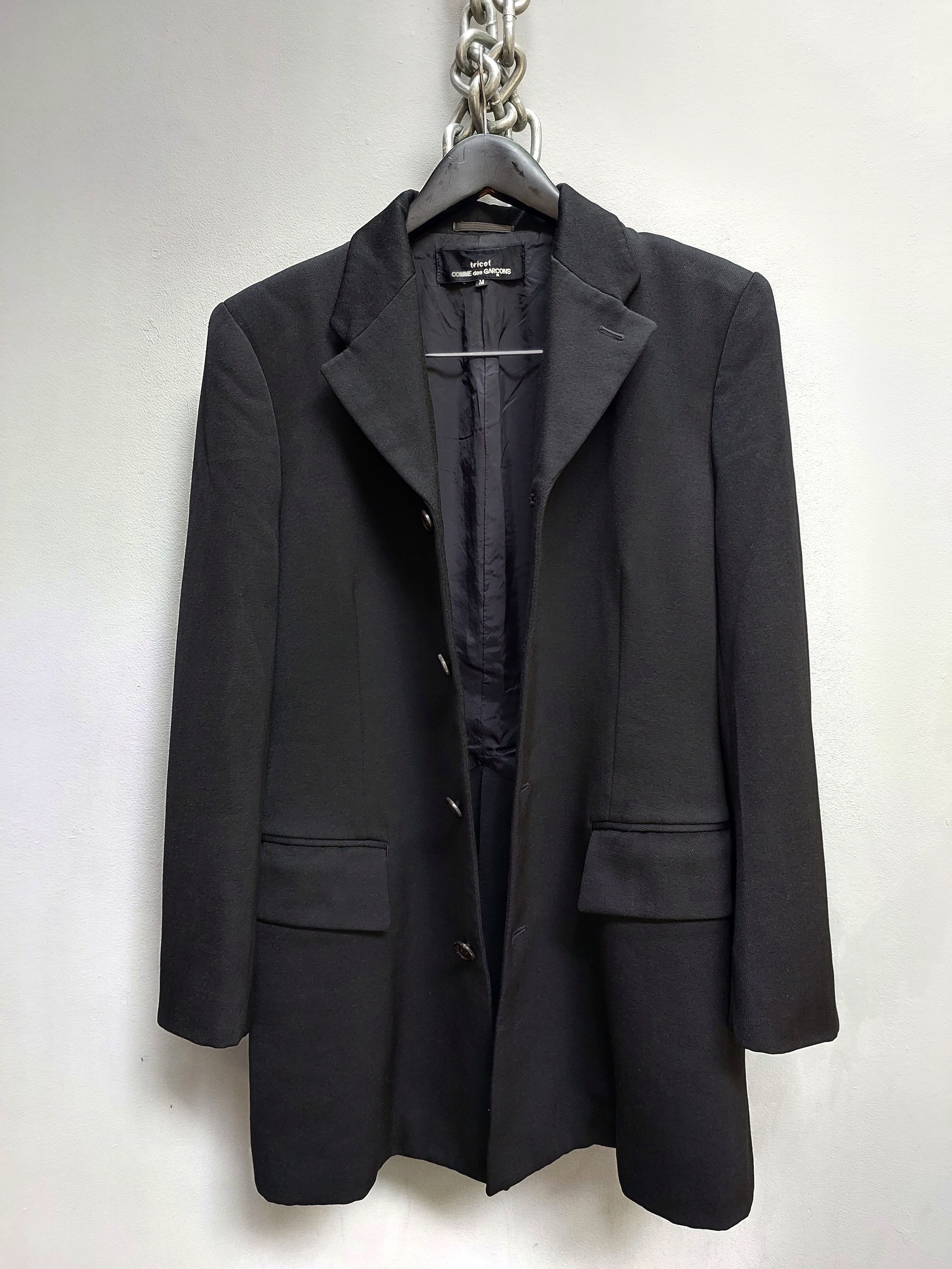 Comme des Garcons Comme des Garcons Tricot Vintage 4-Buttons Blazer Size 38S - 1 Thumbnail
