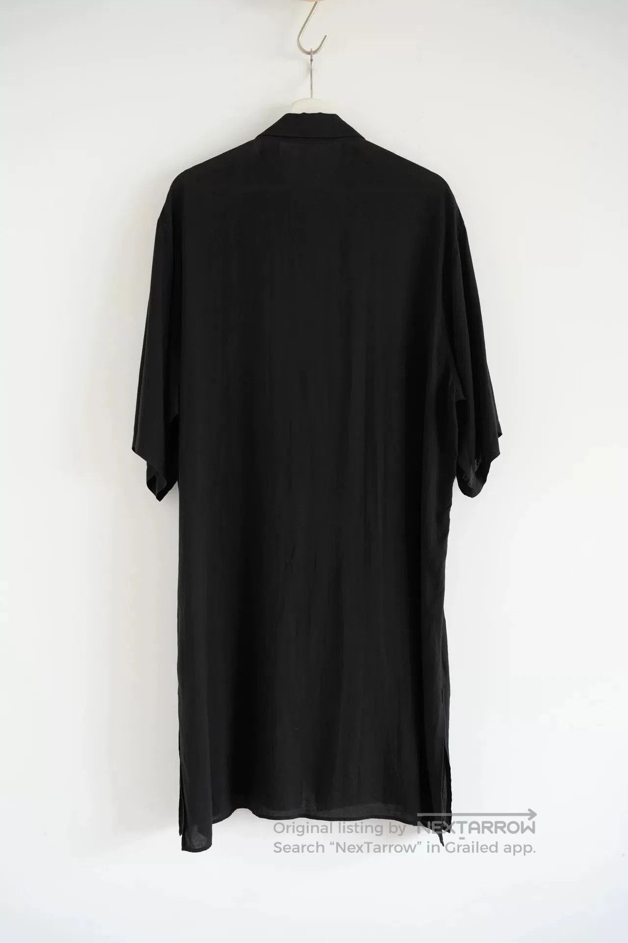 Yohji Yamamoto Yohji Yamamoto Silk Short Sleeve Shirt. Size US M / EU 48-50 / 2 - 2 Thumbnail