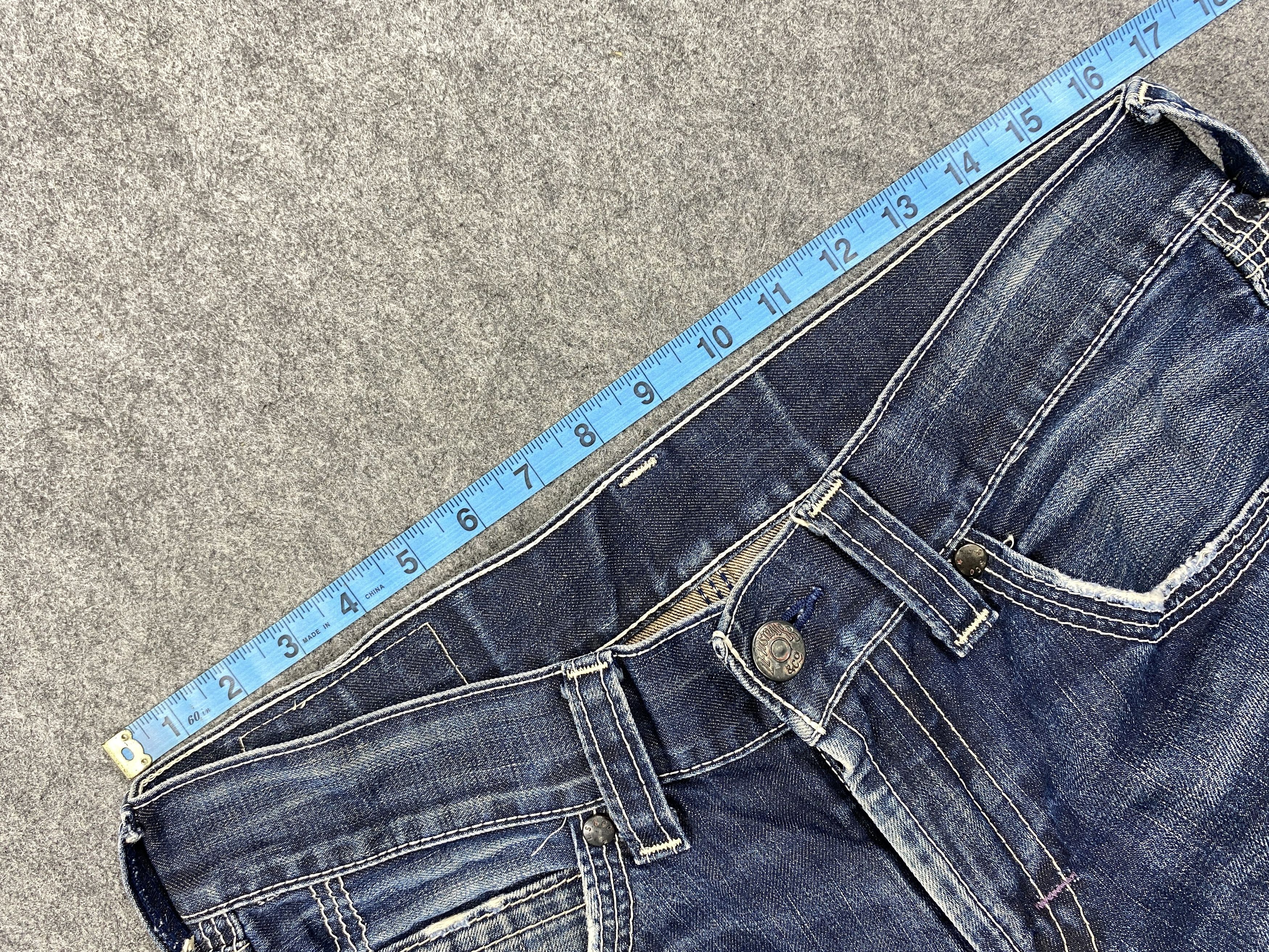 Levi's Distressed Blue Vintage Levi's 502 33x33 Denim -JN1453 Size US 33 - 5 Thumbnail