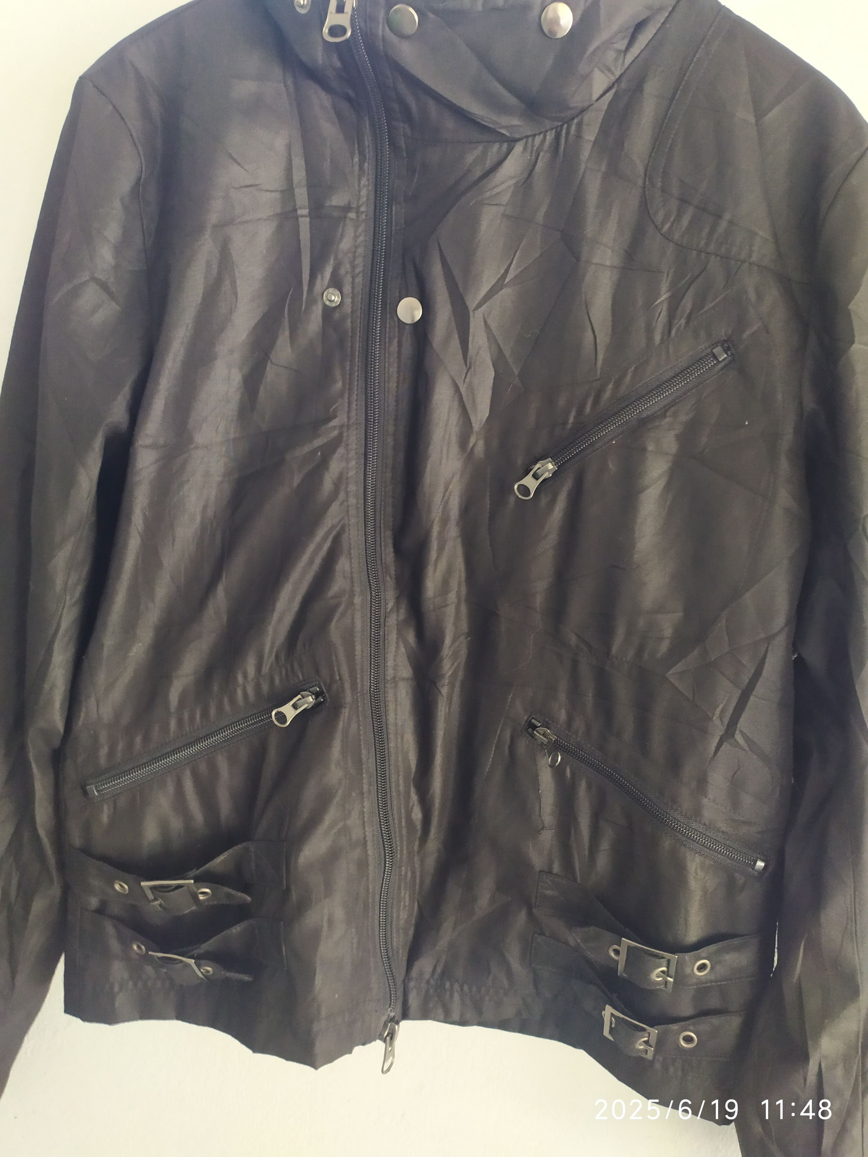 If Six Was Nine × Japanese Brand × Le Grande Bleu (L.G.B.) Japanese Black Punk Rider Jacket Size US M / EU 48-50 / 2 - 3 Thumbnail