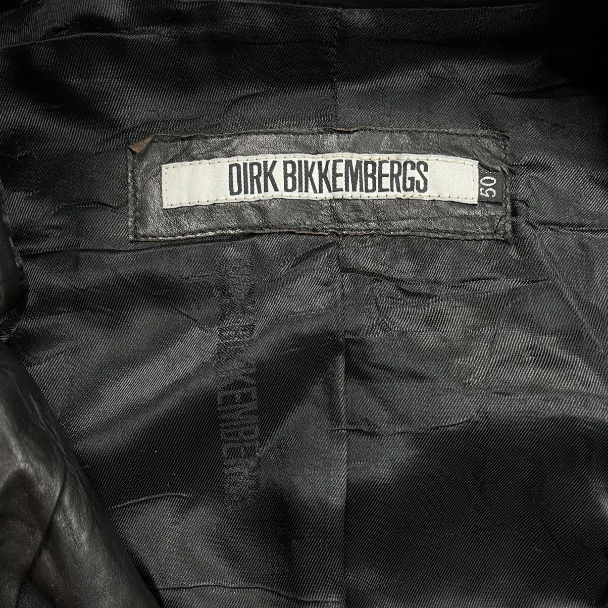 Dirk Bikkembergs Vintage Dirk Bikkembergs leather long coat Size US L / EU 52-54 / 3 - 11 Thumbnail
