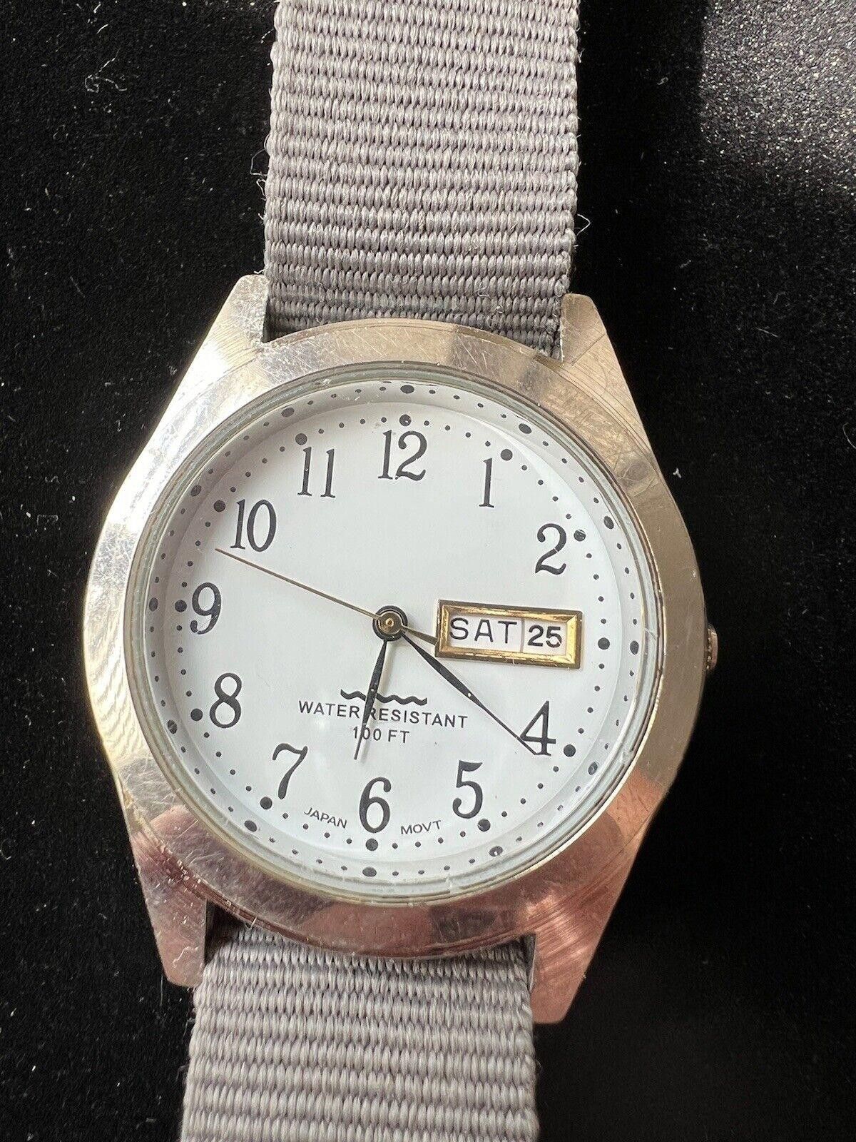 Designer Nato Watch Working With Day And Date Easy To Read Size ONE SIZE - 1 Thumbnail