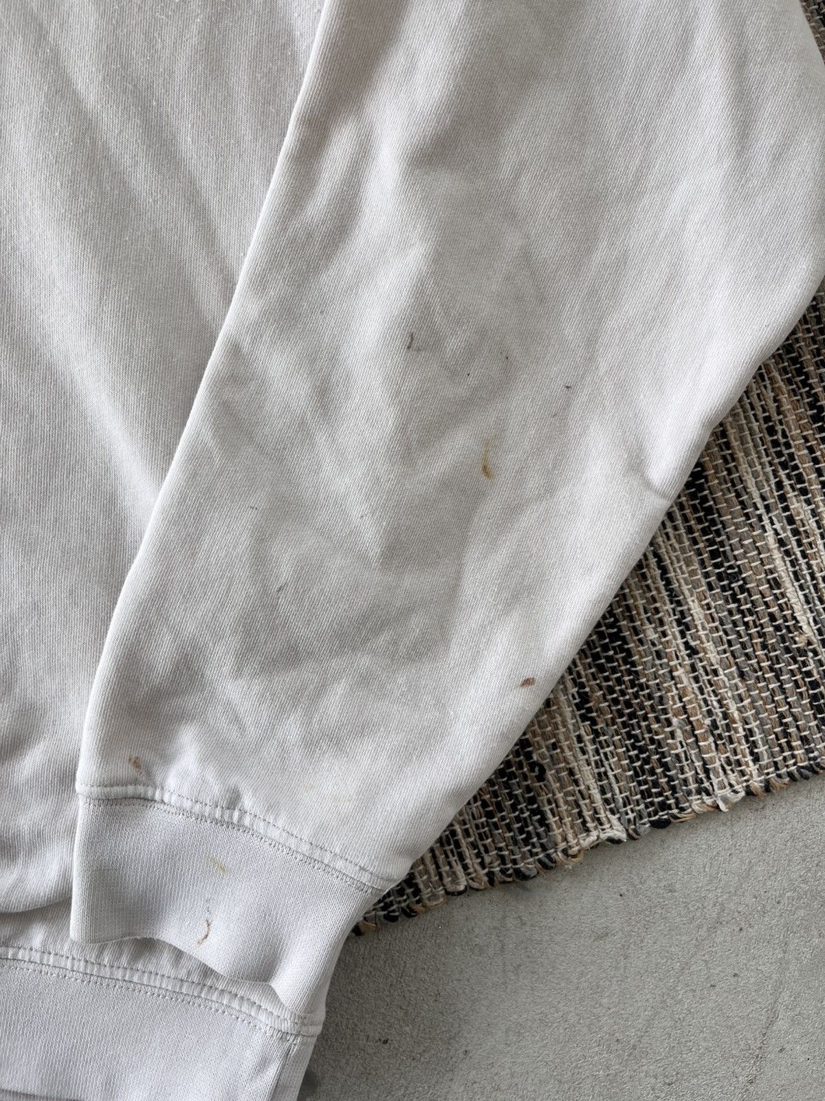 Nike × Vintage Vintage Nike Sweatshirt Beige Blank Faded Y2K Blank sk8 Size S / US 4 / IT 40 - 14 Thumbnail