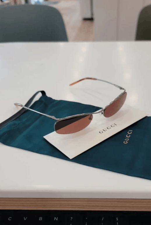 Gucci Sunglasses GG Mask Shield Sport Bike Vintage