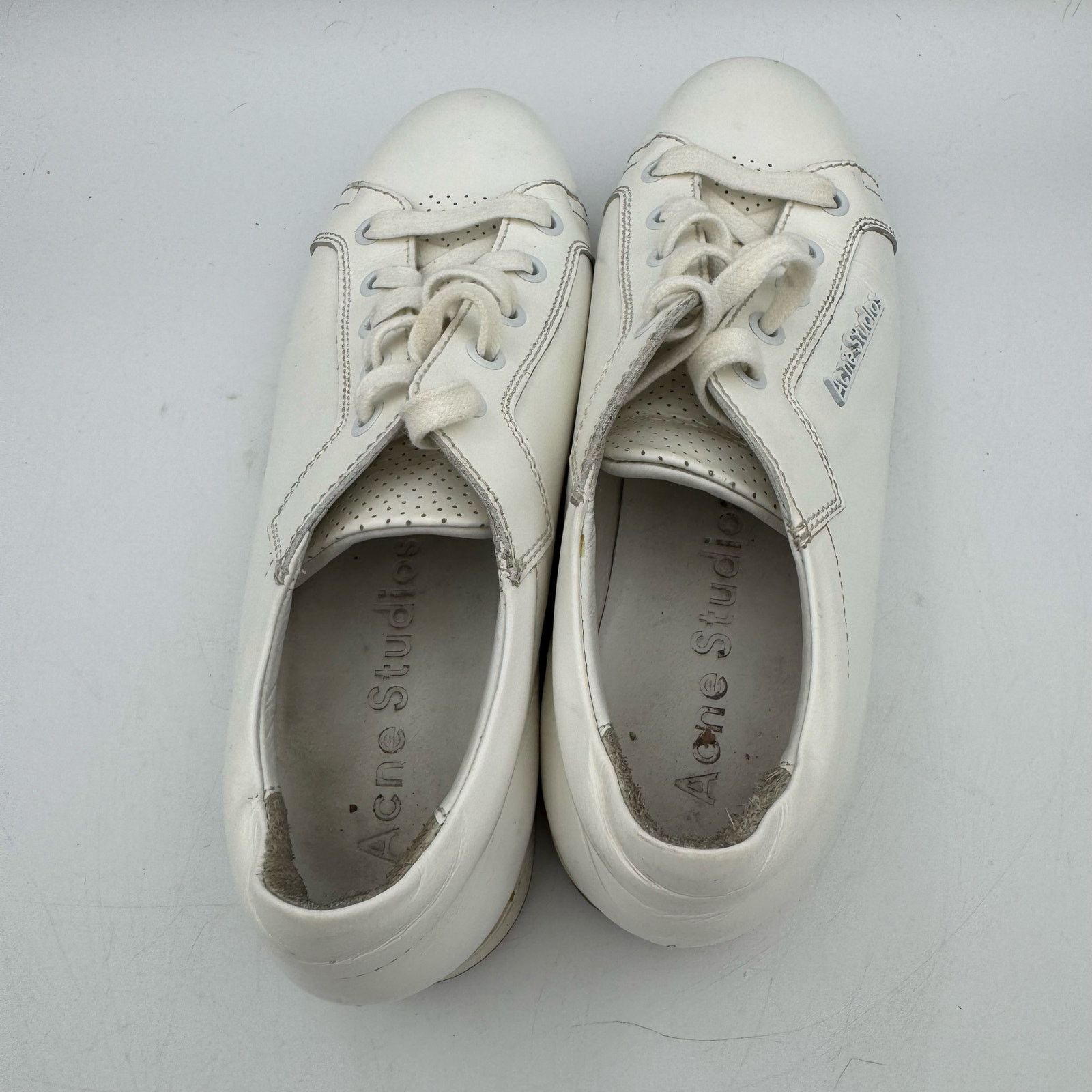 Acne Studios Acne Studios Leather Sneakers Sz 37~US 6.5–7 Minimalist Size US 6.5 / IT 36.5 - 6 Thumbnail