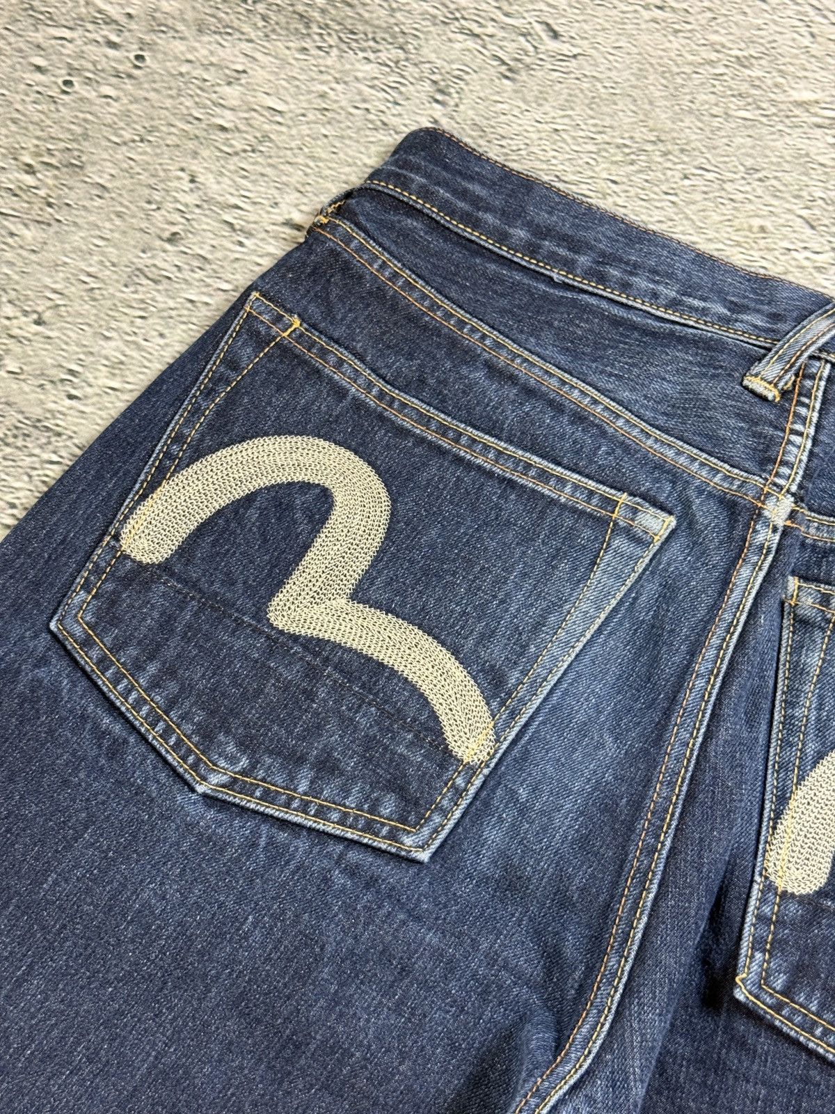 Evisu Evisu jeans vintage embroidery seagull logo selvedge Size US 32 / EU 48 - 3 Thumbnail