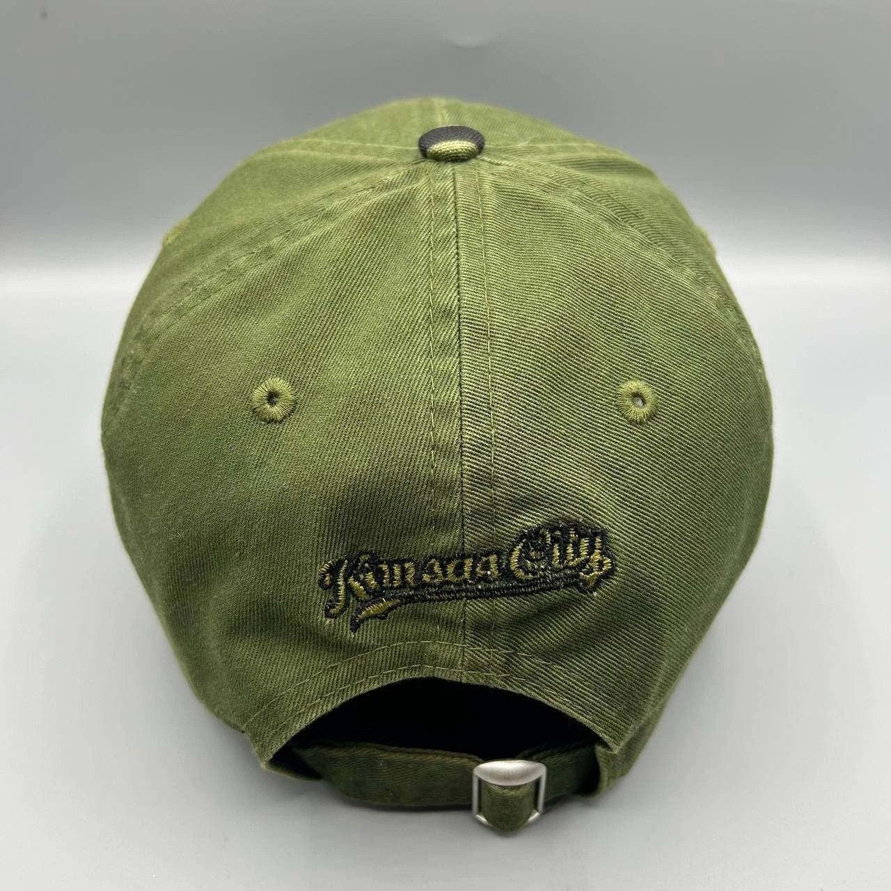 New Era Kansas City Royals Hat Men Green Camo MLB Strap Back Cap Size ONE SIZE - 9 Thumbnail