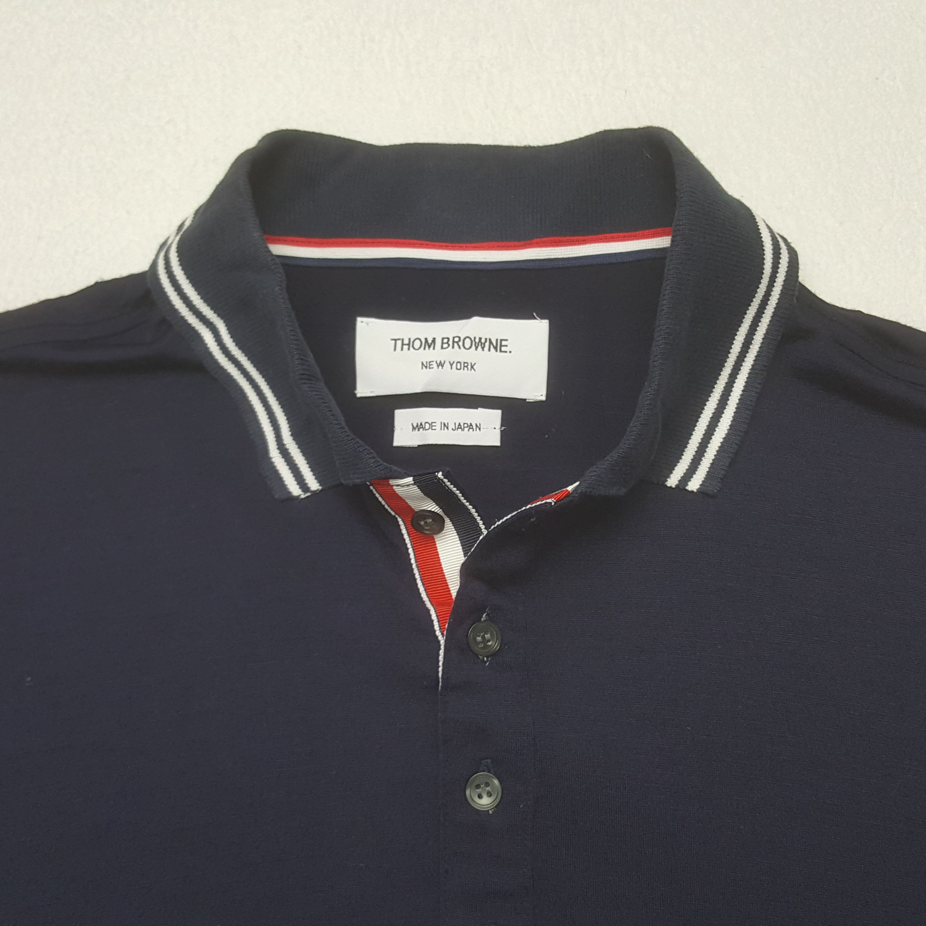 Thom Browne Vintage Thom Browne American Brand Polos Size US S / EU 44-46 / 1 - 4 Thumbnail