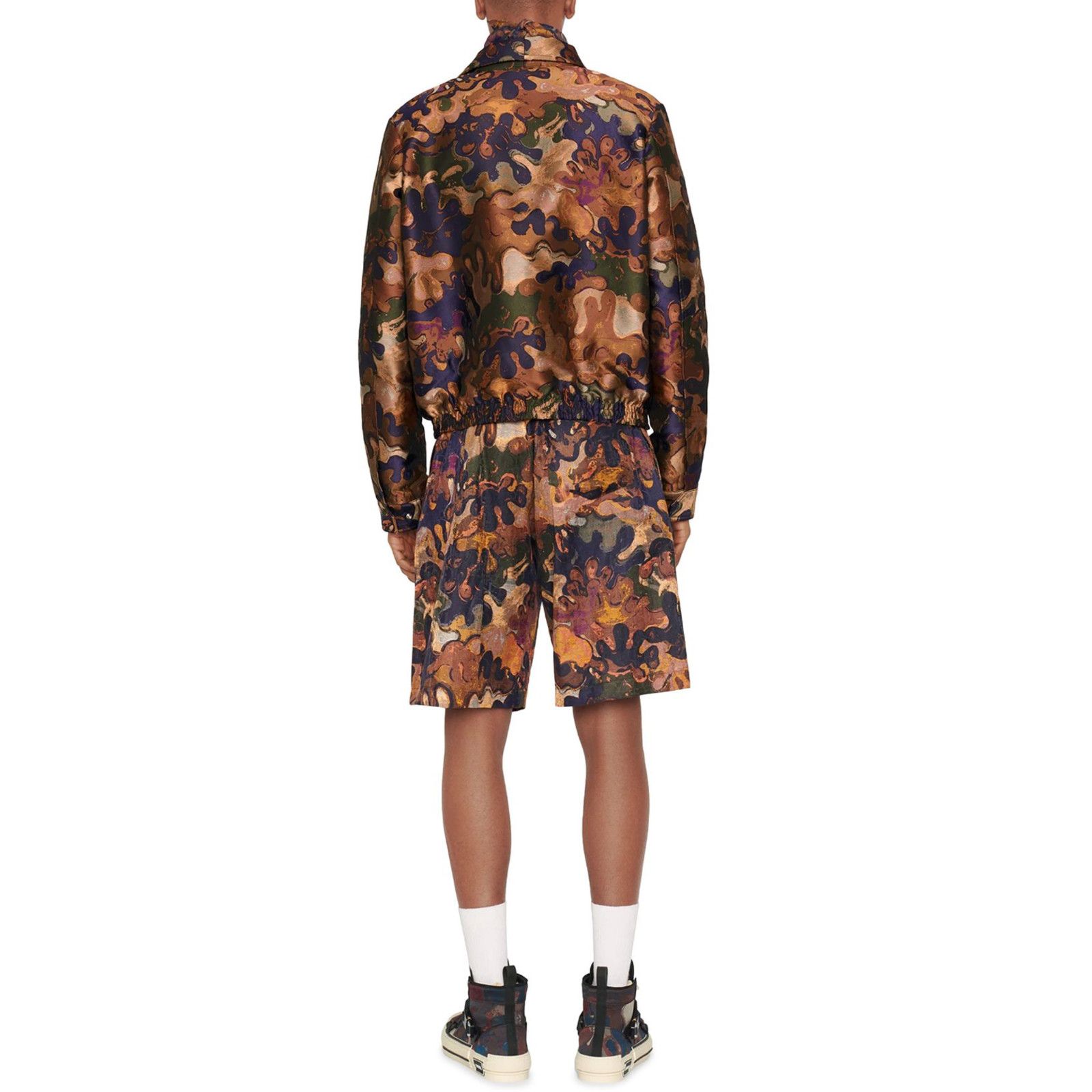 Dior Dior And Peter Doig Silk Cotton Camouflage Oblique Jacquard Size US 34 / EU 50 - 11 Thumbnail