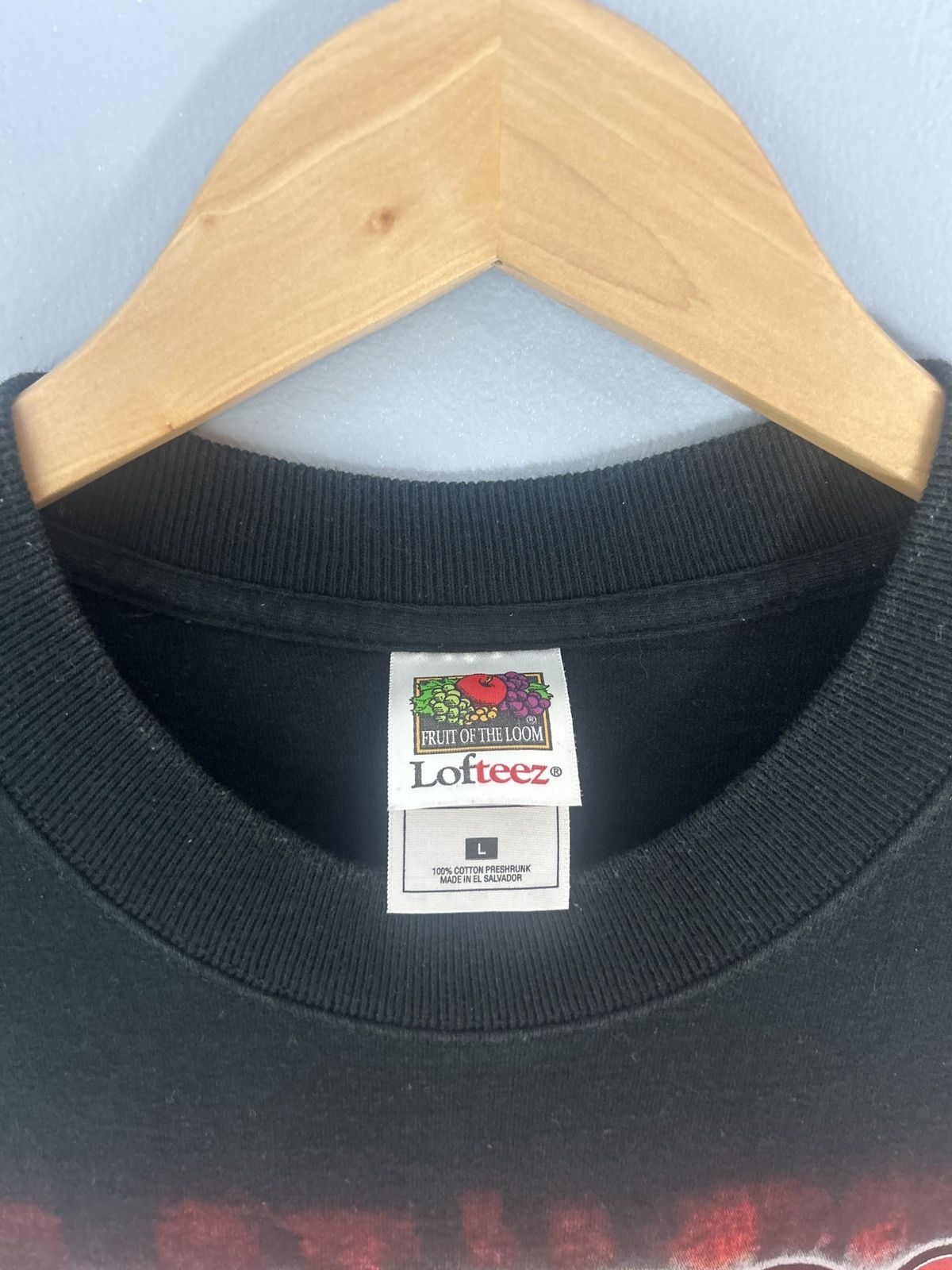 Fruit Of The Loom Vintage 2002 De La Hoya vs Vargas Bad Blood Boxing Tee Size US L / EU 52-54 / 3 - 4 Thumbnail