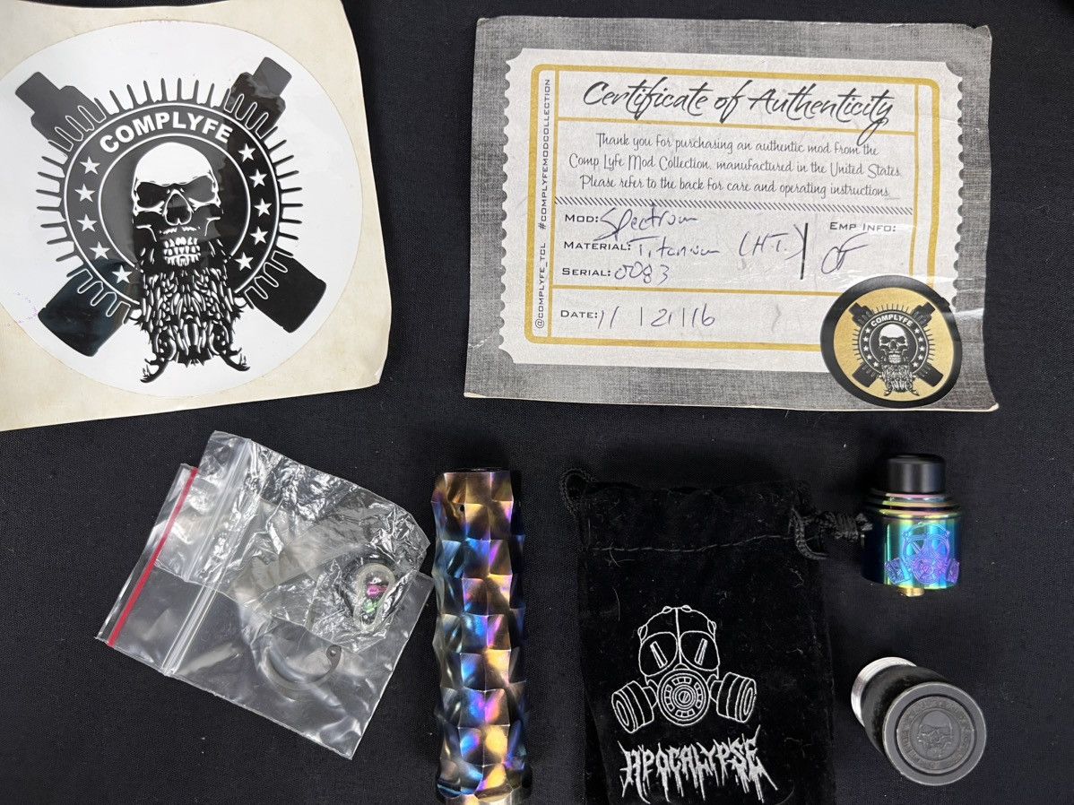 Other Complyfe Spectrum Titanium Mod + Serialized RDA | Full Set Size ONE SIZE - 1 Thumbnail