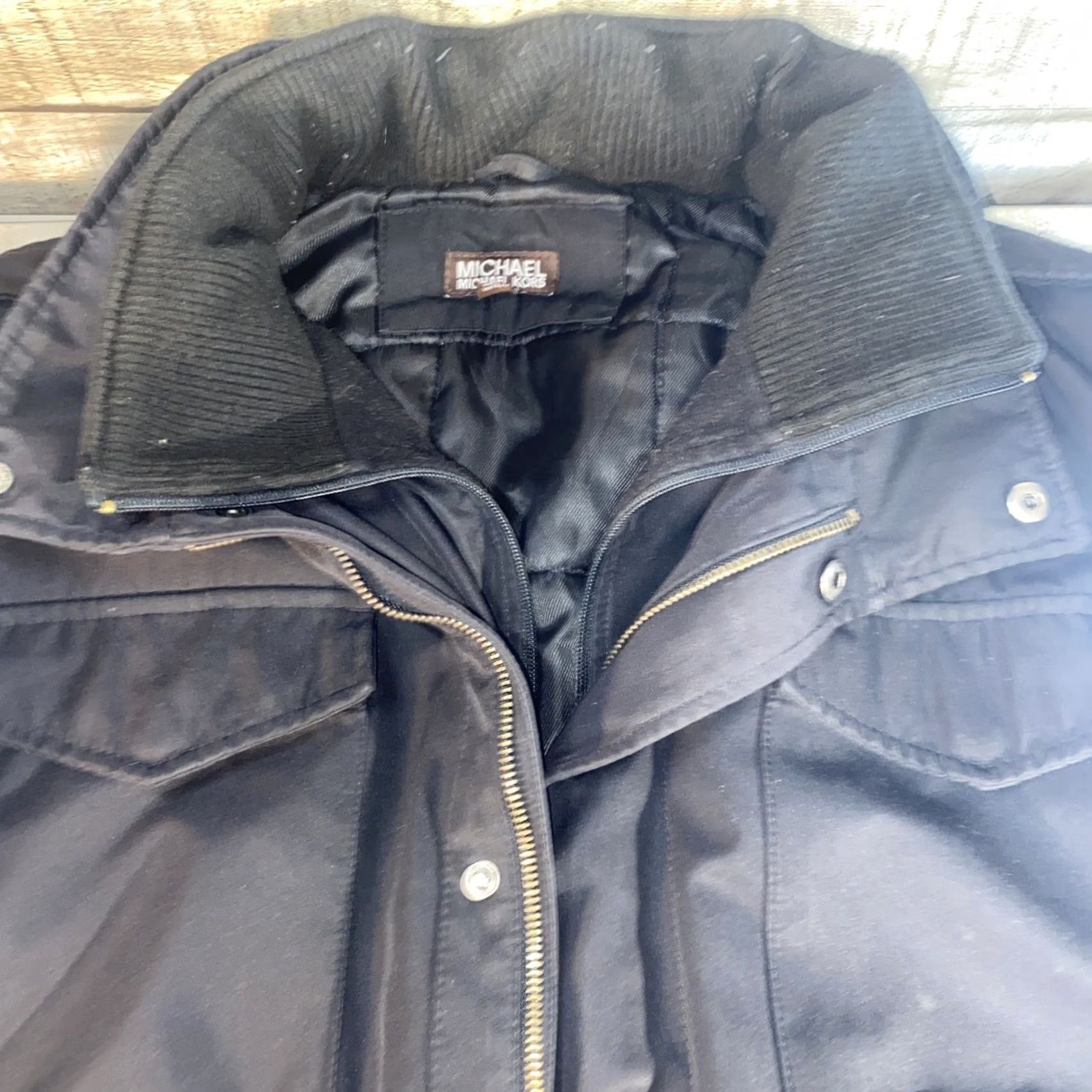 Michael Kors Michael Kors Field Winter Parka Jacket Black Fully Lined Size Large Parka Men M Winter Carspli? Size US M / EU 48-50 / 2 - 2 Thumbnail
