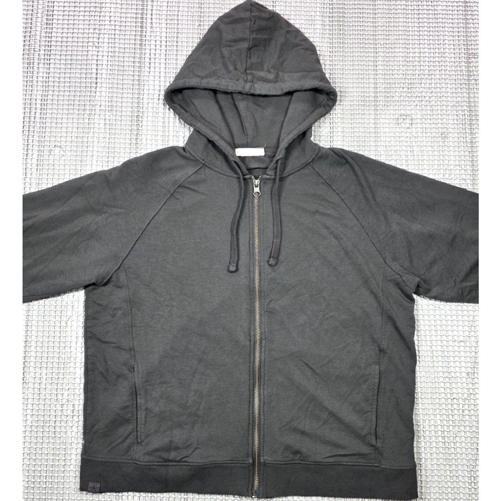 Vintage Barefoot Dreams Malibu Collection Hoodie Women M Dark Grey Zip Up Size M / US 6-8 / IT 42-44 - 6 Thumbnail
