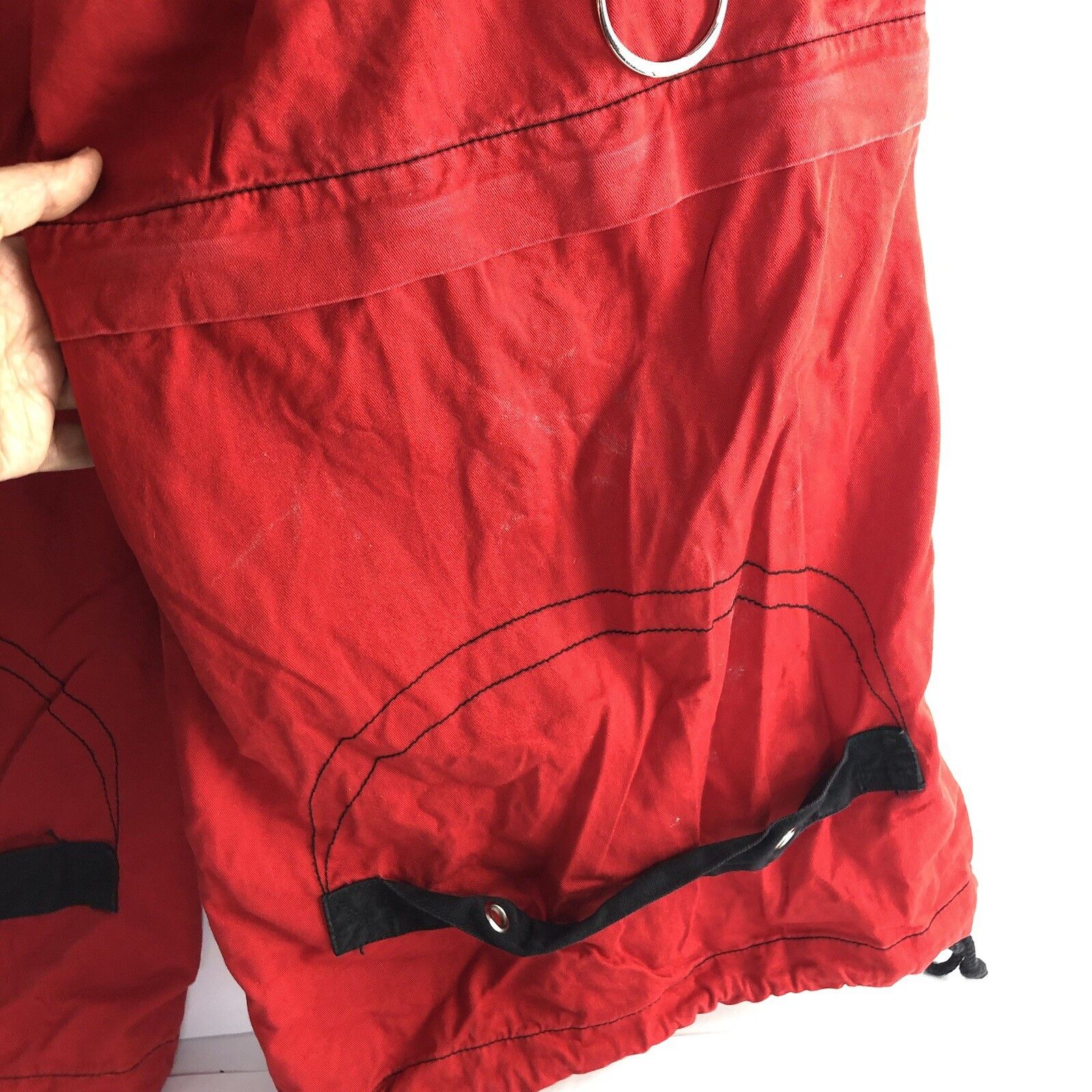 Tripp NYC Tripp NYC Y2K Baggy Bondage Red Pants L Convertible Grunge Size US 36 / EU 52 - 11 Thumbnail