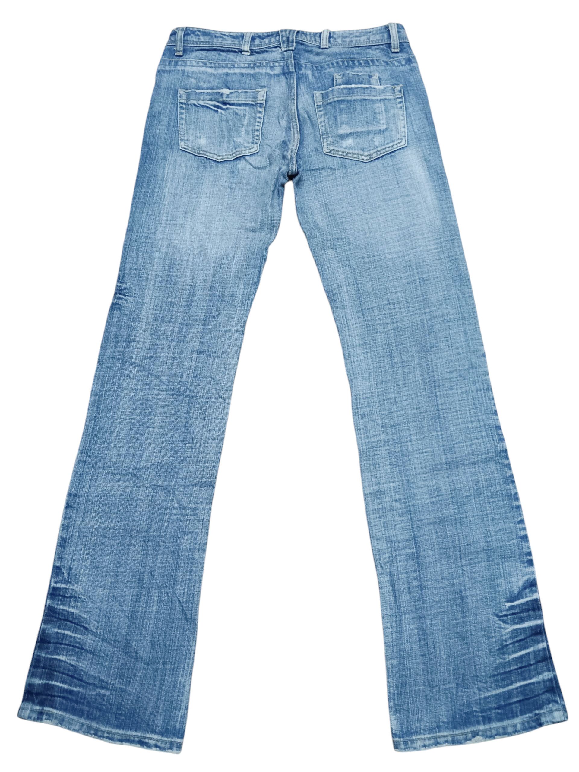 Camel 🔥Camel Road🔥 Low Rise Super Patchwork Flare Jeans Size 28" / US 6 / IT 42 - 3 Thumbnail