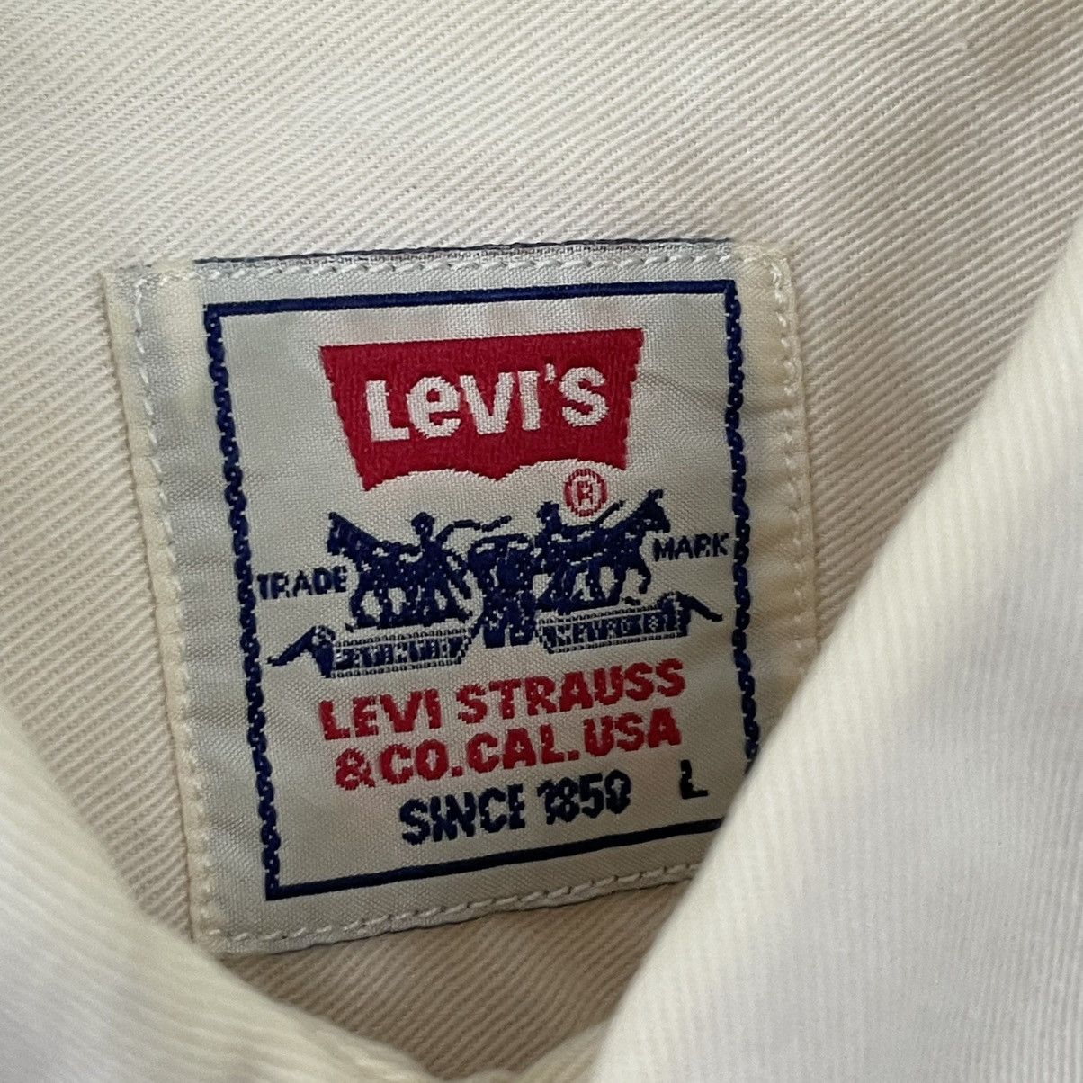Levi's × Vintage Vintage 90’s Levi’s Grey Tab Shirt Button up Y2k size L Size US L / EU 52-54 / 3 - 5 Thumbnail