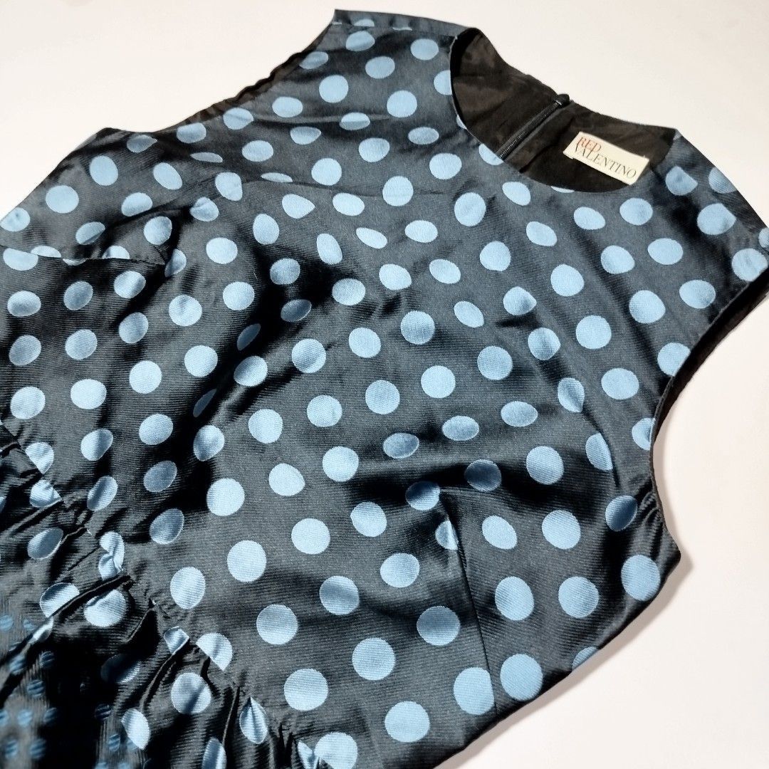RED Valentino Red Valentino Polka Dot Dress Size M / US 6-8 / IT 42-44 - 3 Thumbnail