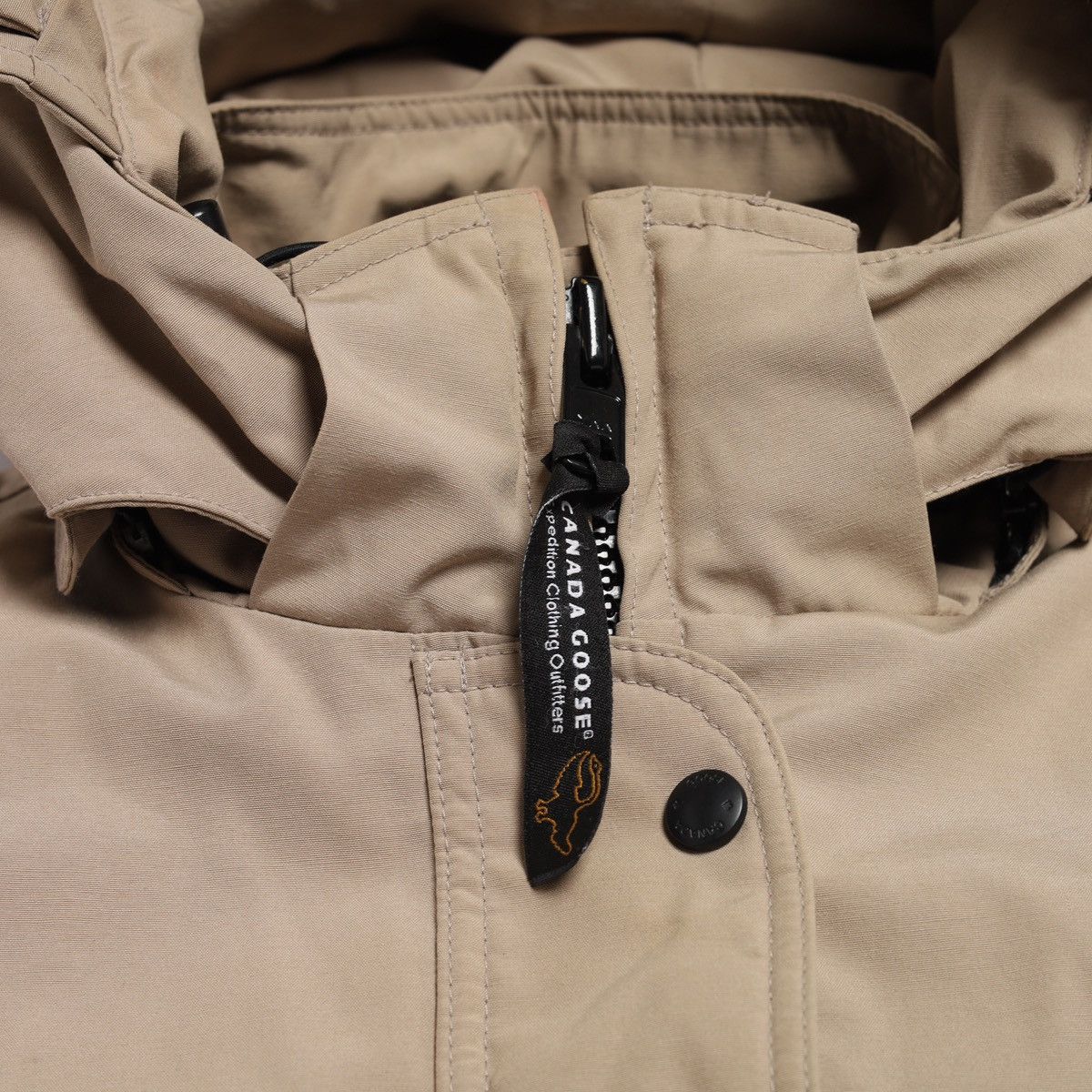 Canada Goose Canada Goose Trillium Down Parka Jacket Hooded Fur Coat Beig Size M / US 6-8 / IT 42-44 - 10 Thumbnail