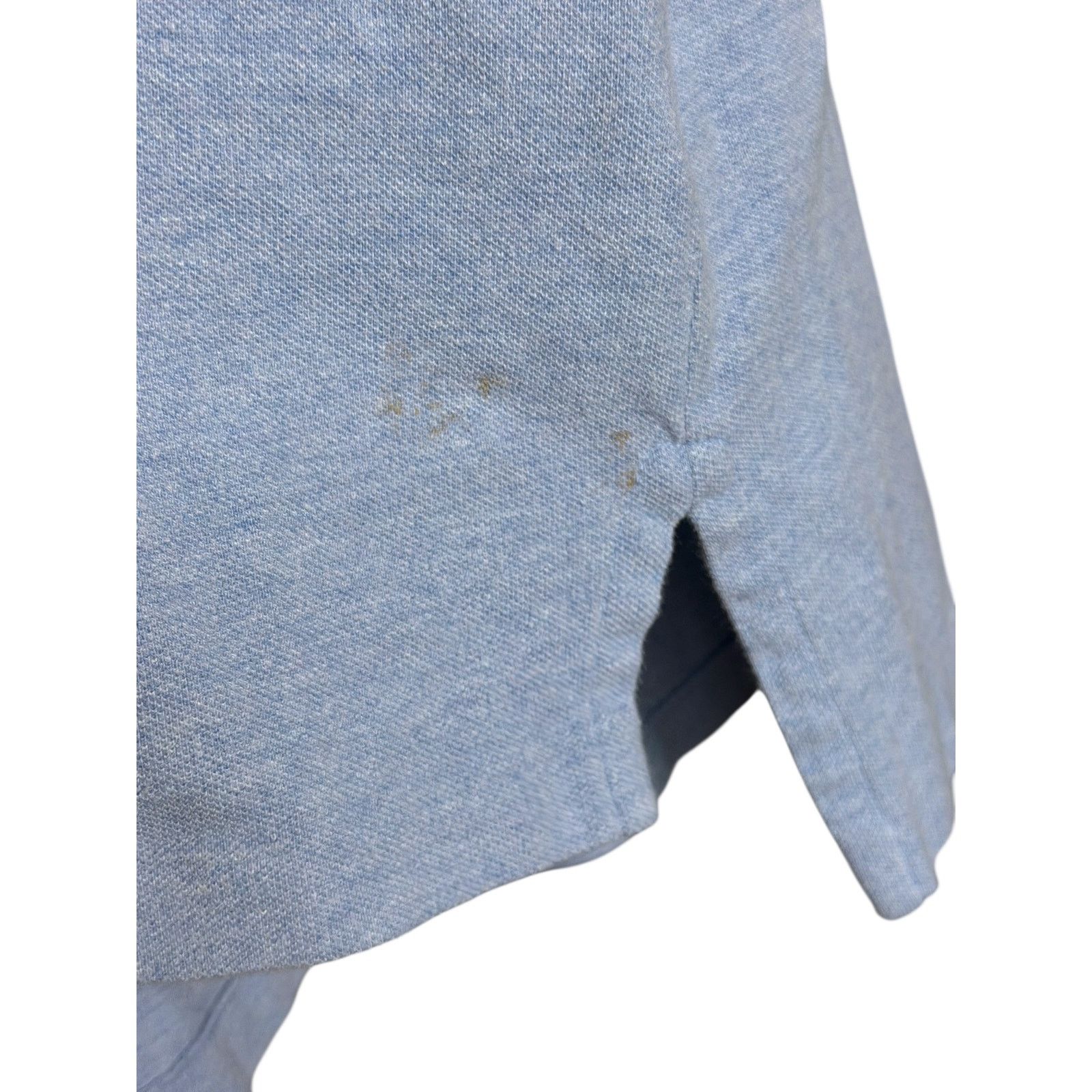 Polo Ralph Lauren Polo Ralph Lauren Light Blue Custom Fit Knit Polo Preppy XL Size US XL / EU 56 / 4 - 8 Thumbnail
