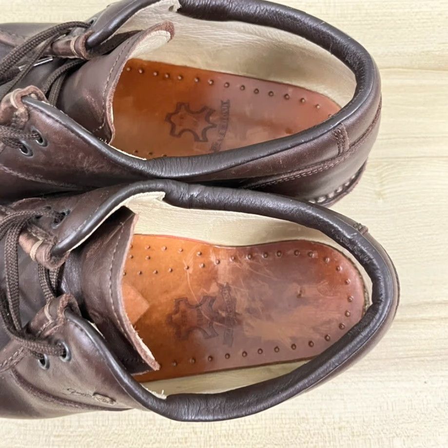 Vintage GRONELL Mens Shoes Low Top Leather Brown Made in Italy UK 11 EU 46 US 12 Casual Boat Size US L / EU 52-54 / 3 - 4 Thumbnail