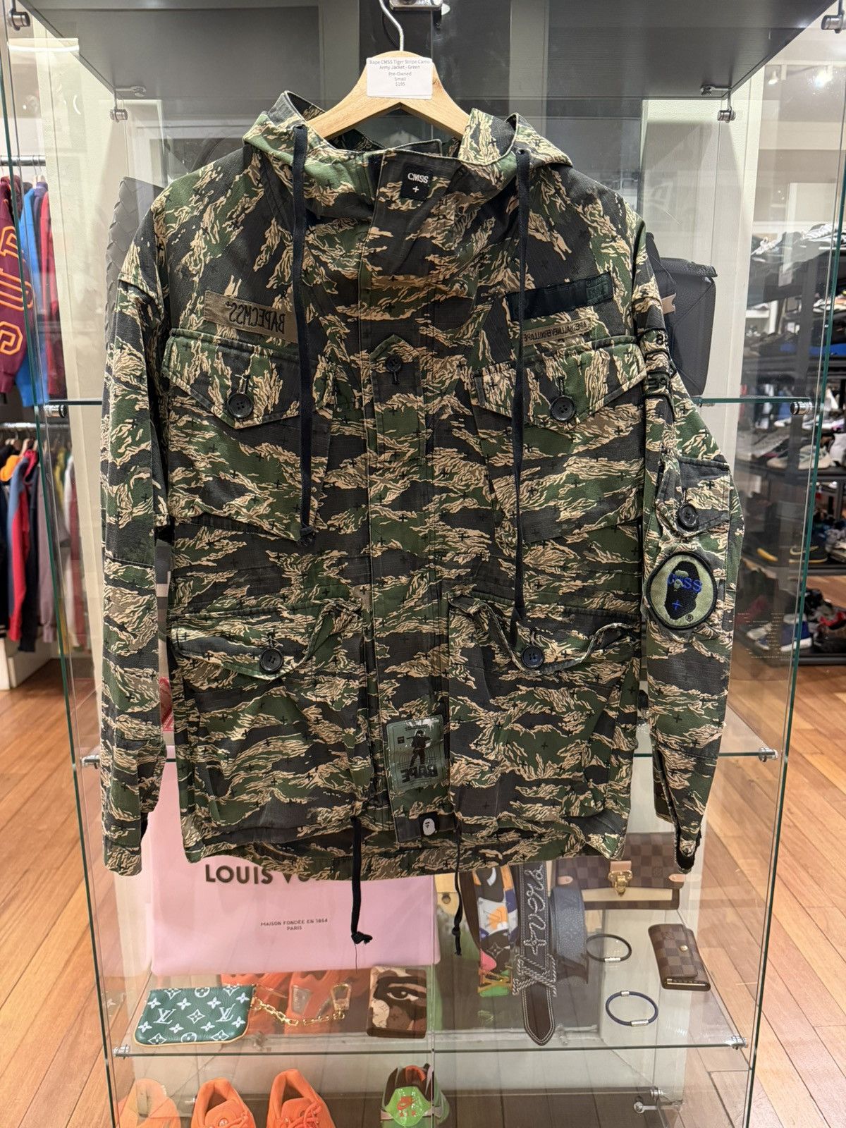 Bape Bape CMSS Tiger Camo Light Army Jacket Size US S / EU 44-46 / 1 - 1 Thumbnail