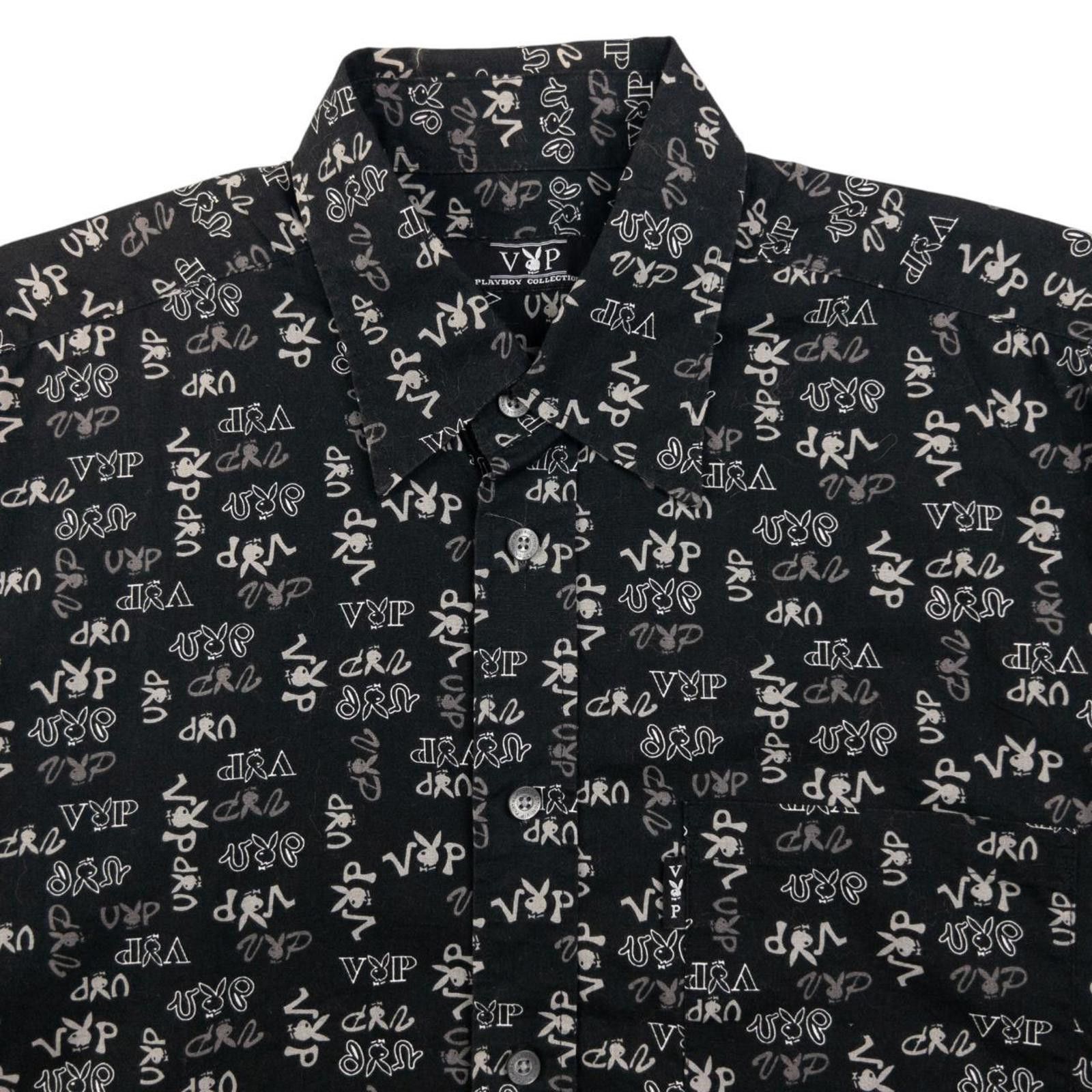 Playboy Vintage Playboy VIP Collection Monogram Button Up Shirt M Size US M / EU 48-50 / 2 - 3 Thumbnail