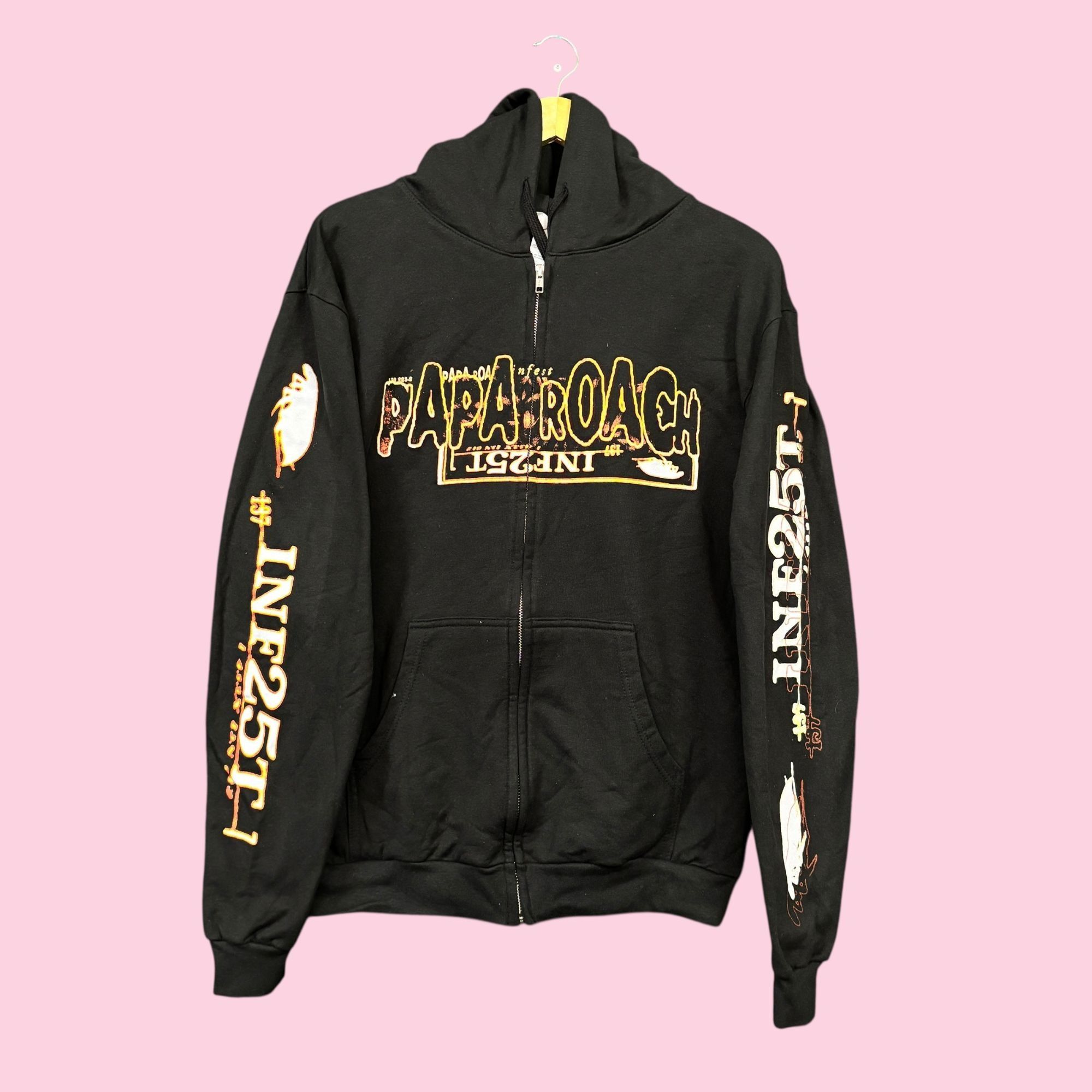 Band Tees Papa Roach Infest Album Rock Band Zip-Up Hoodie M Size US M / EU 48-50 / 2 - 1 Thumbnail
