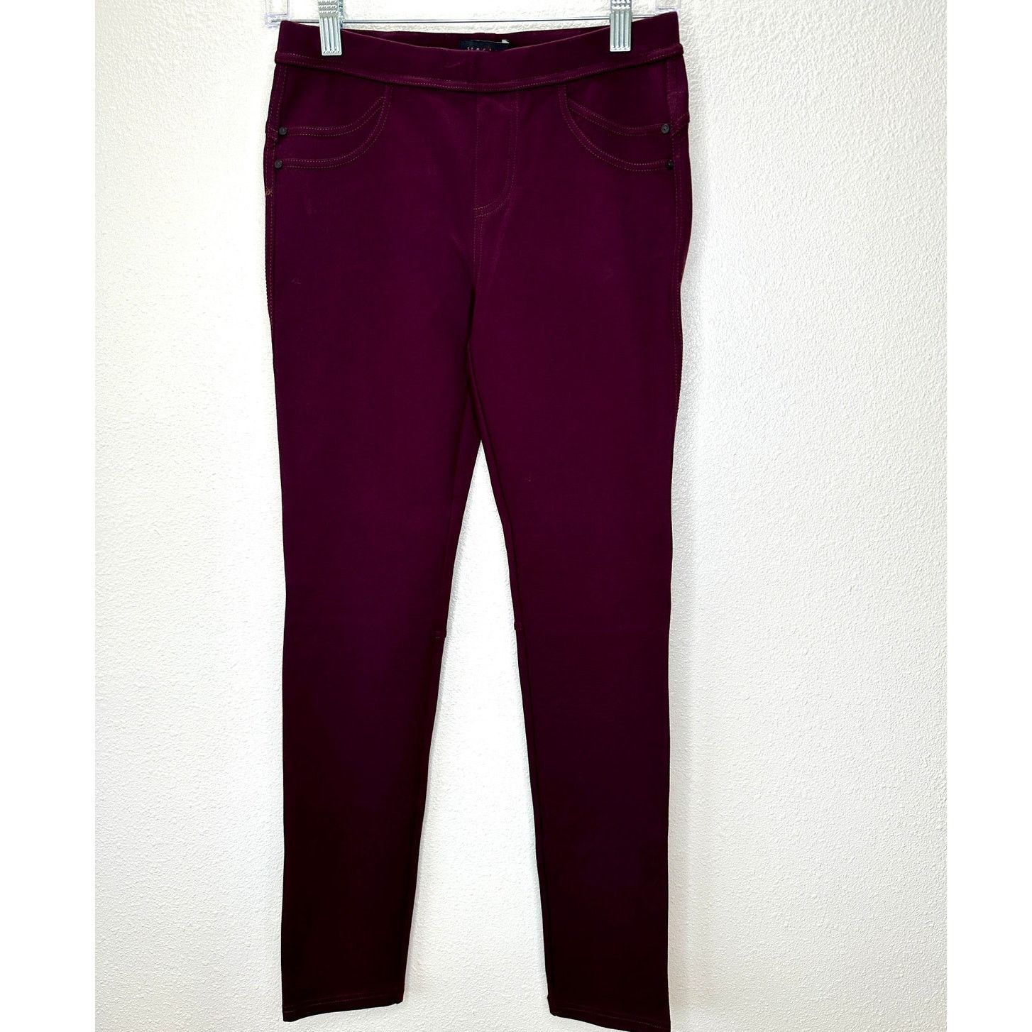 Sanctuary Sanctuary Eggplant Purple Pull On Jegging Legging Small Size 27" / US 4 / IT 40 - 2 Thumbnail