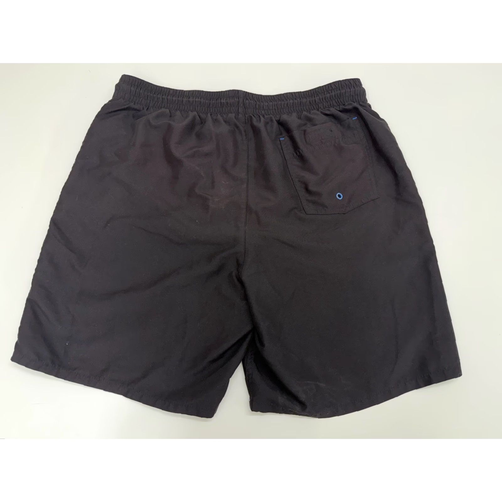 Old Navy Old Navy Swim Shorts Mens L Black Lined Drawstring Pull On Size US 33 - 6 Thumbnail