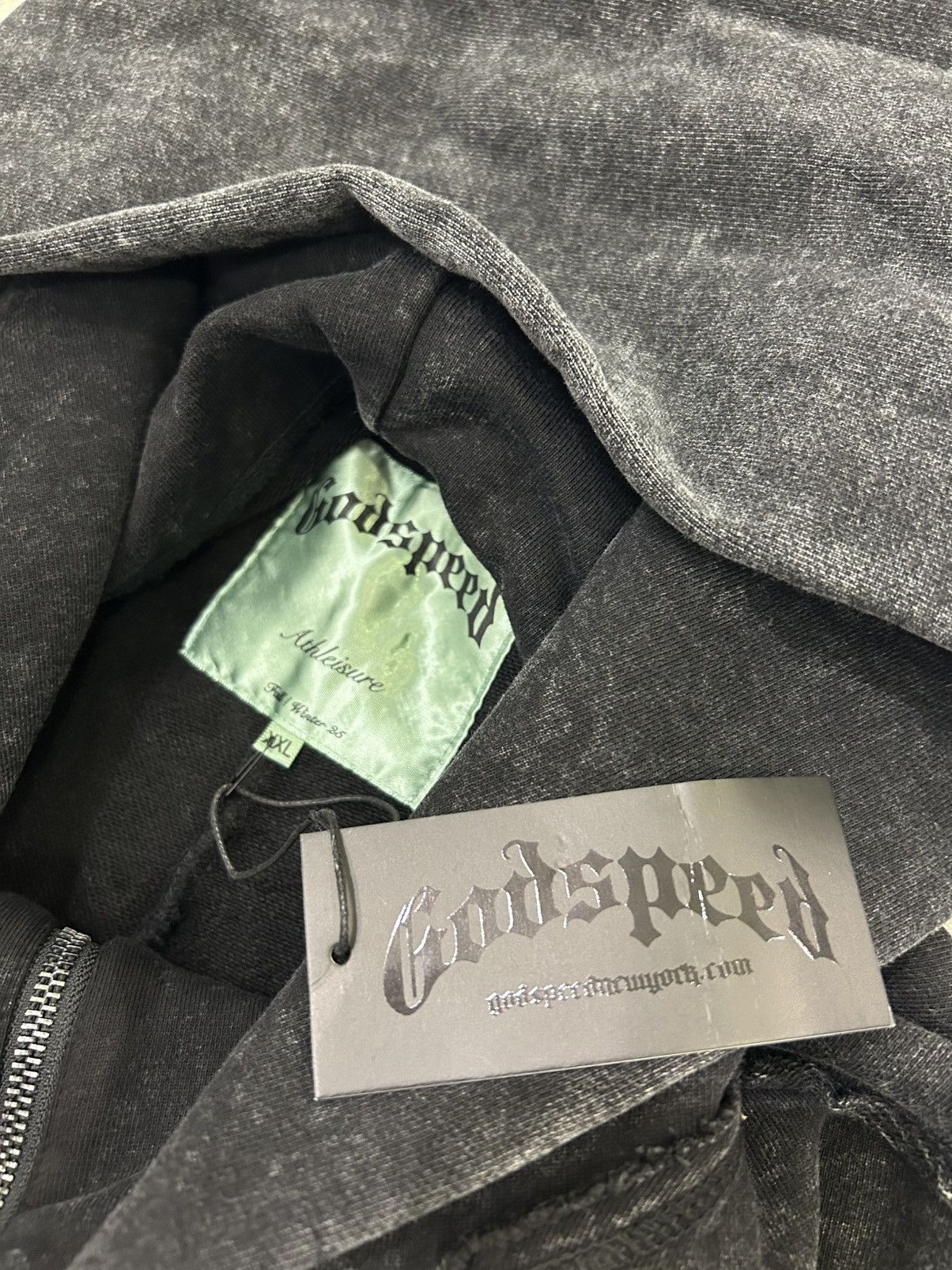 Godspeed Godspeed Studded OG Logo Zip Up Hoodie Size US L / EU 52-54 / 3 - 8 Thumbnail
