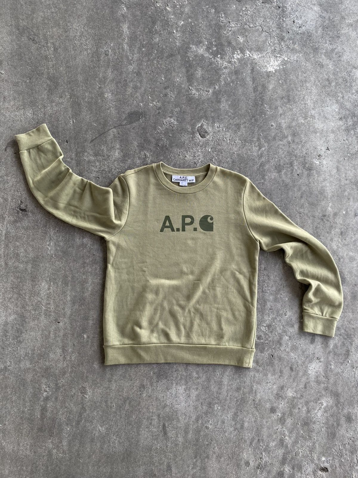 A.P.C. × Carhartt × Carhartt Wip APC X Carhatt Crewneck Size US L / EU 52-54 / 3 - 7 Thumbnail