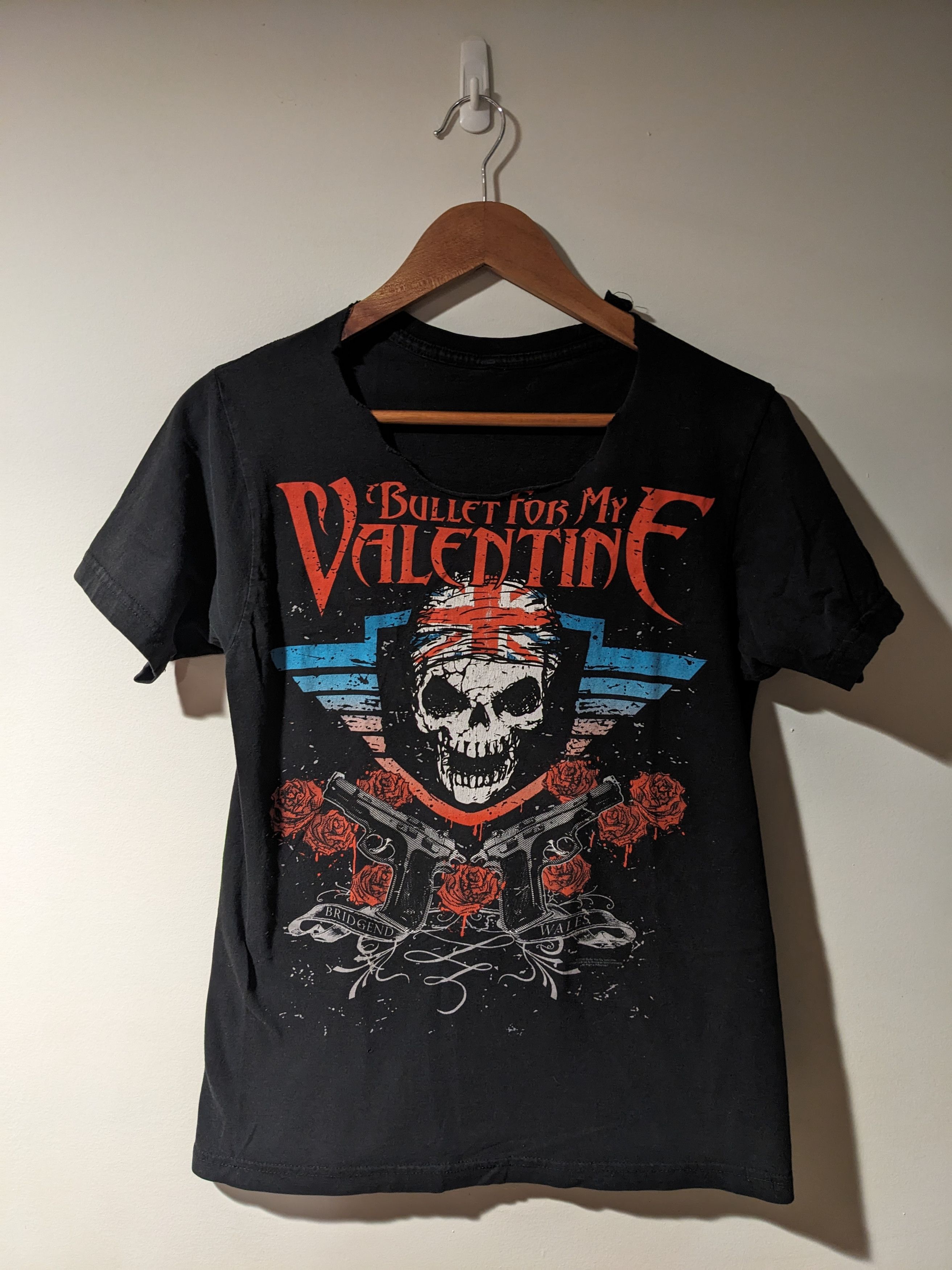 Hot Topic × Vintage Vintage 2010 Bullet for My Valentine Skull Band Tour T-Shirt Size US S / EU 44-46 / 1 - 1 Thumbnail