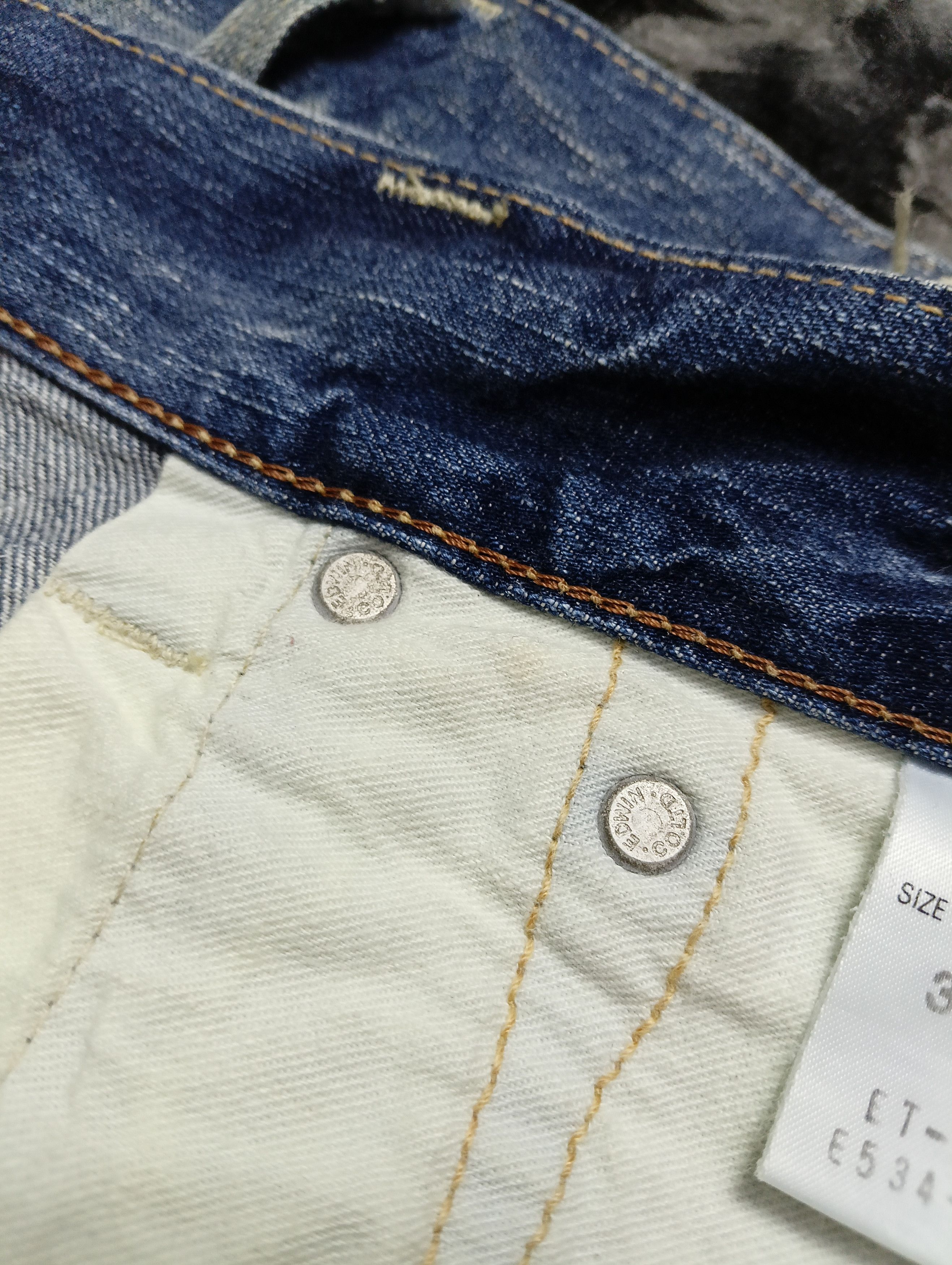 Edwin EDWIN BLUE TRIP JAPAN Size US 34 / EU 50 - 19 Thumbnail